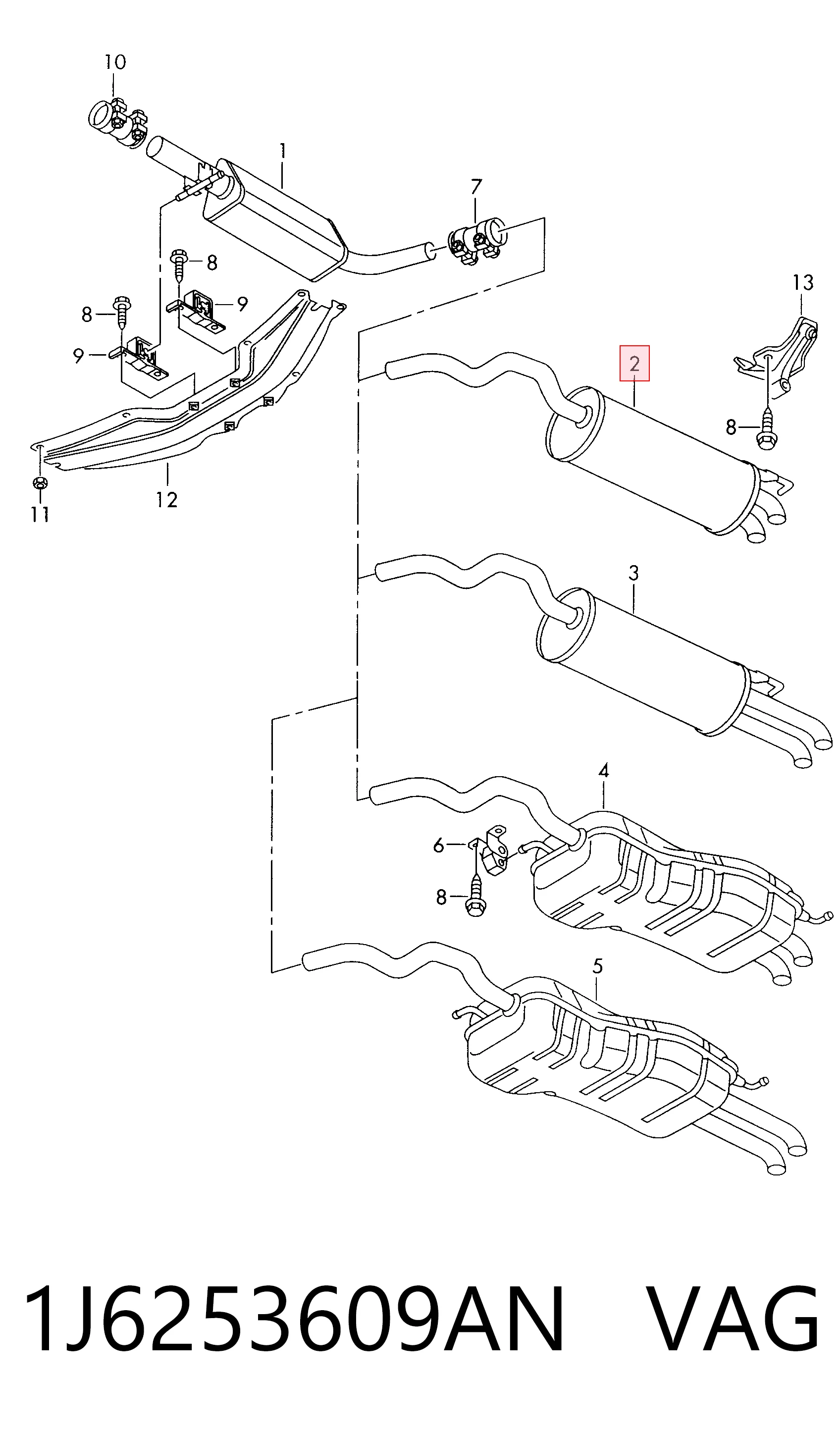 1J6253609AN VAG