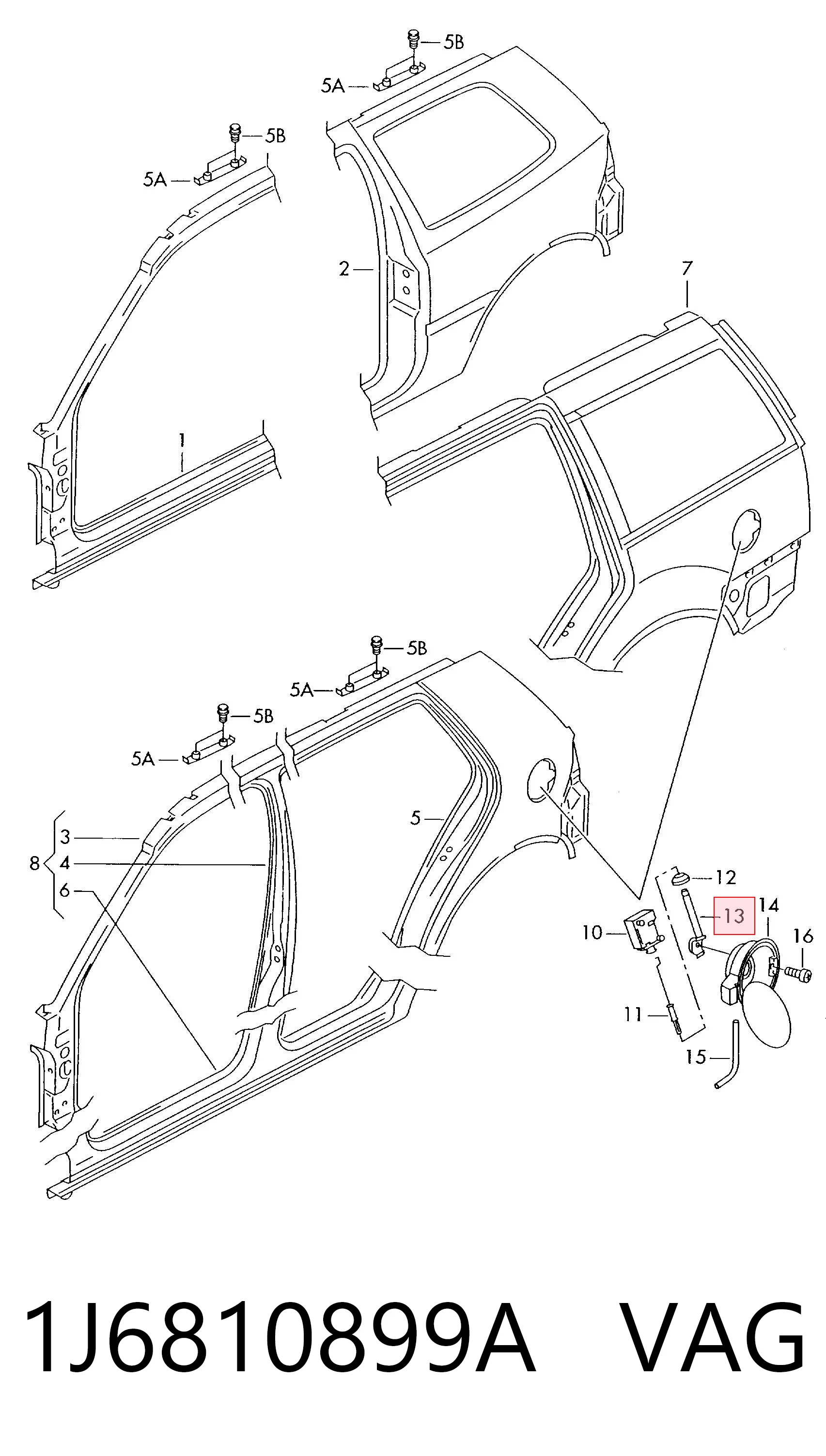 1J6810899A VAG