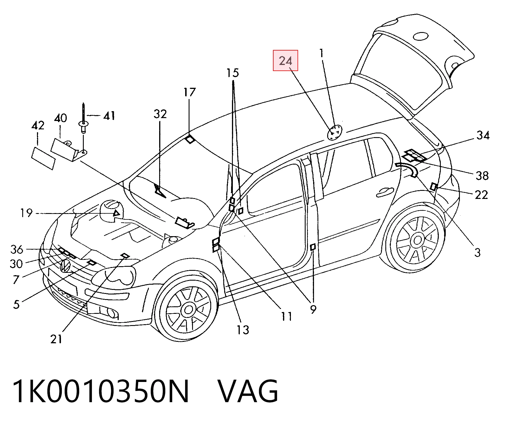 1K0010350N VAG