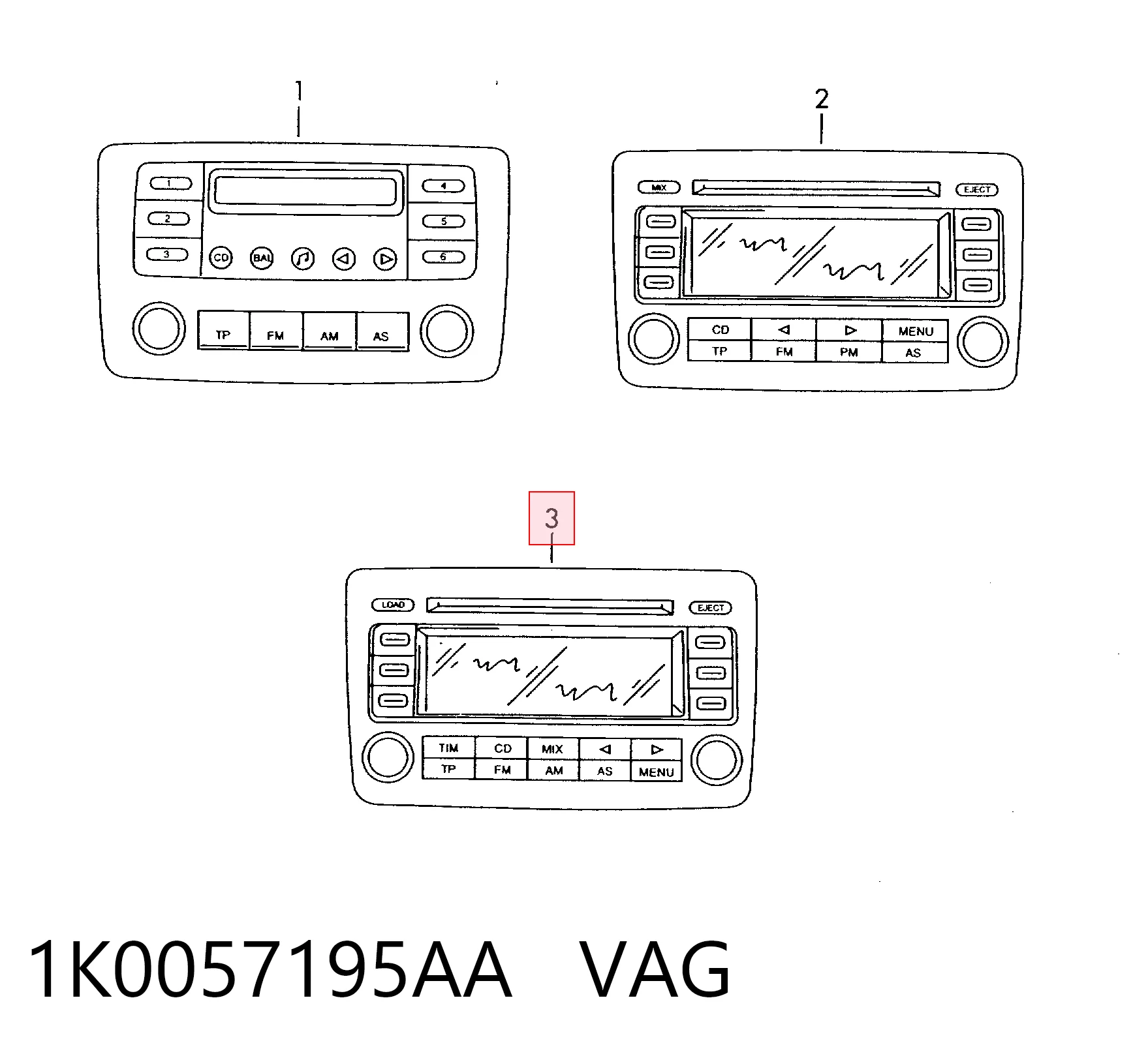 1K0057195AA VAG