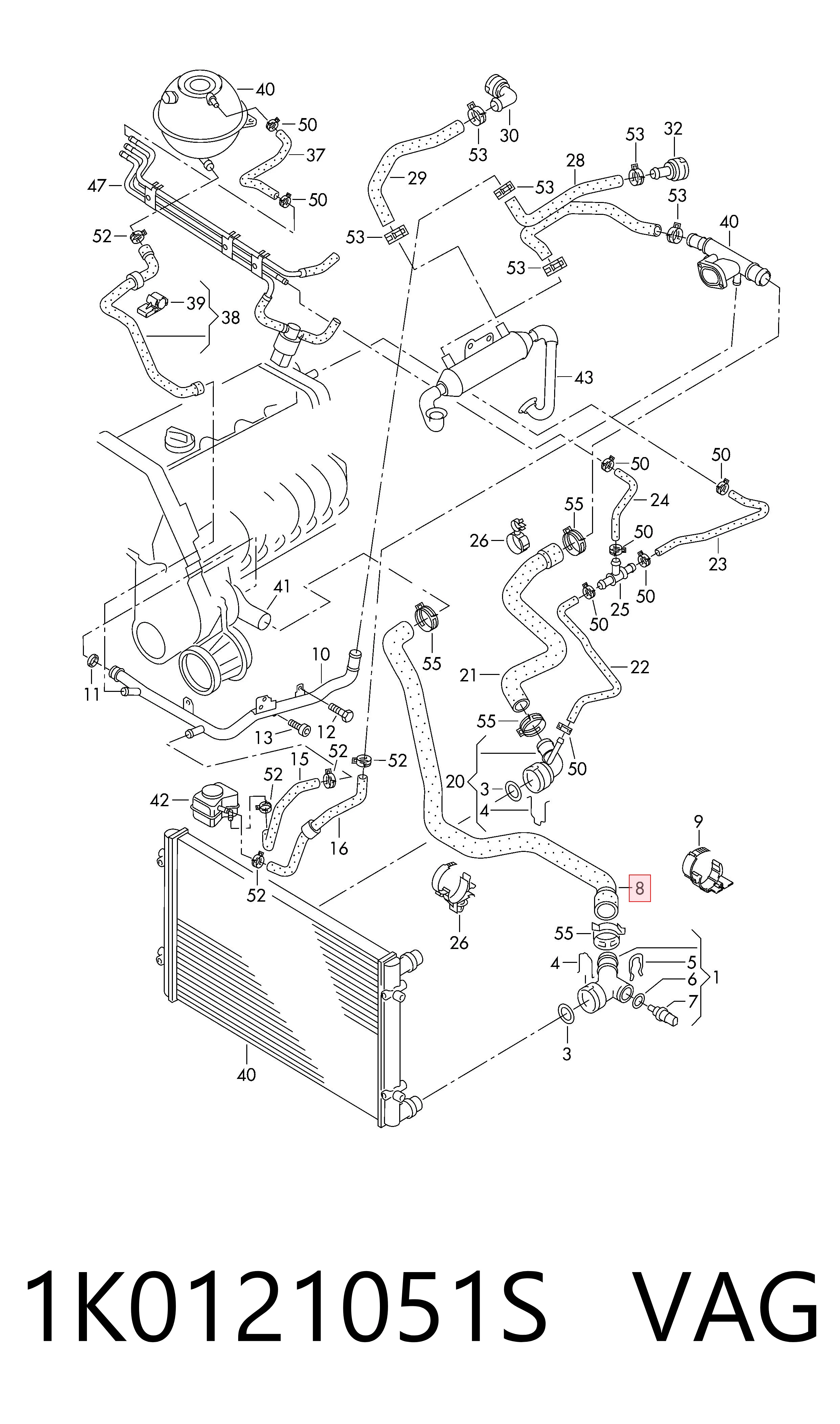 1K0121051S VAG
