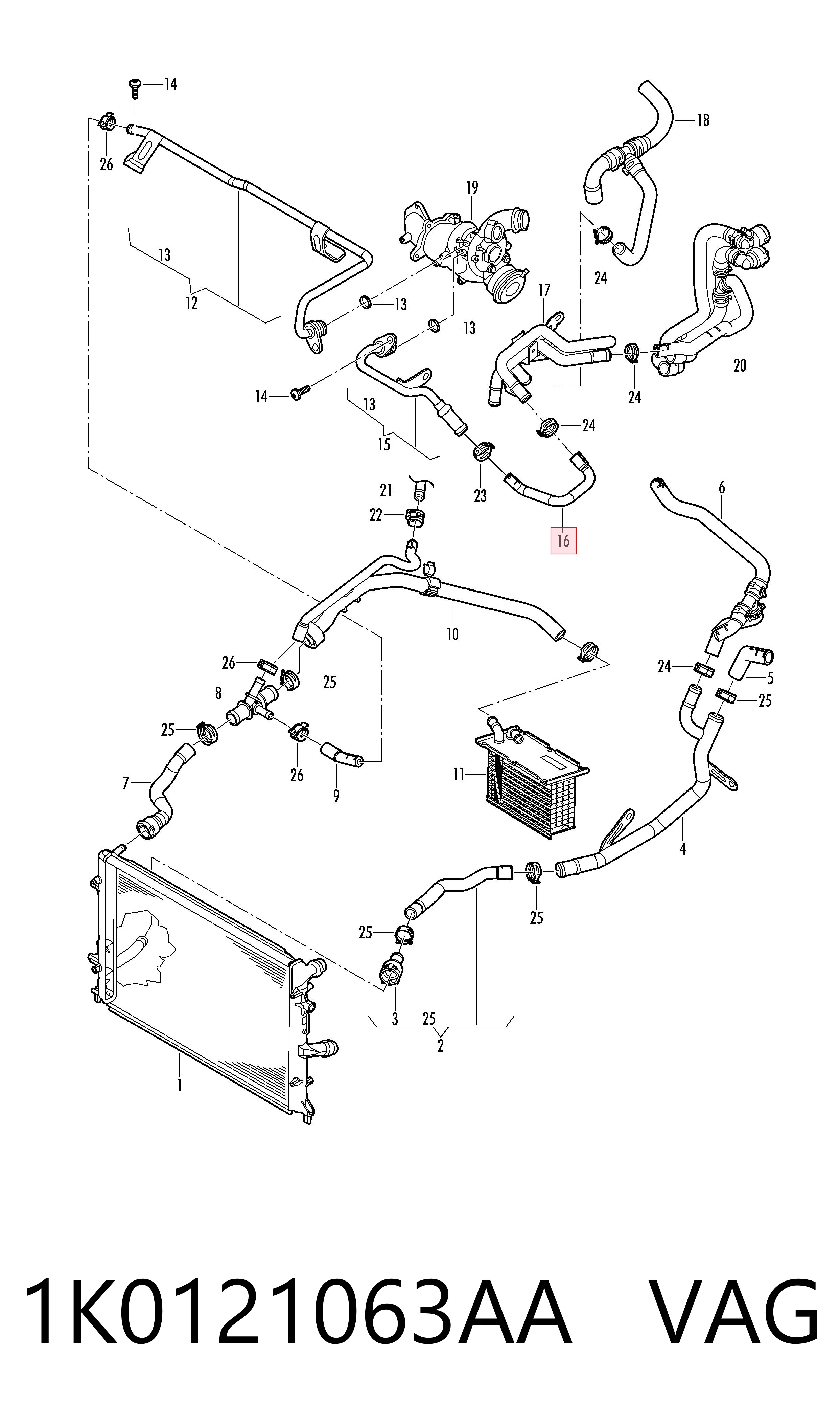 1K0121063AA VAG