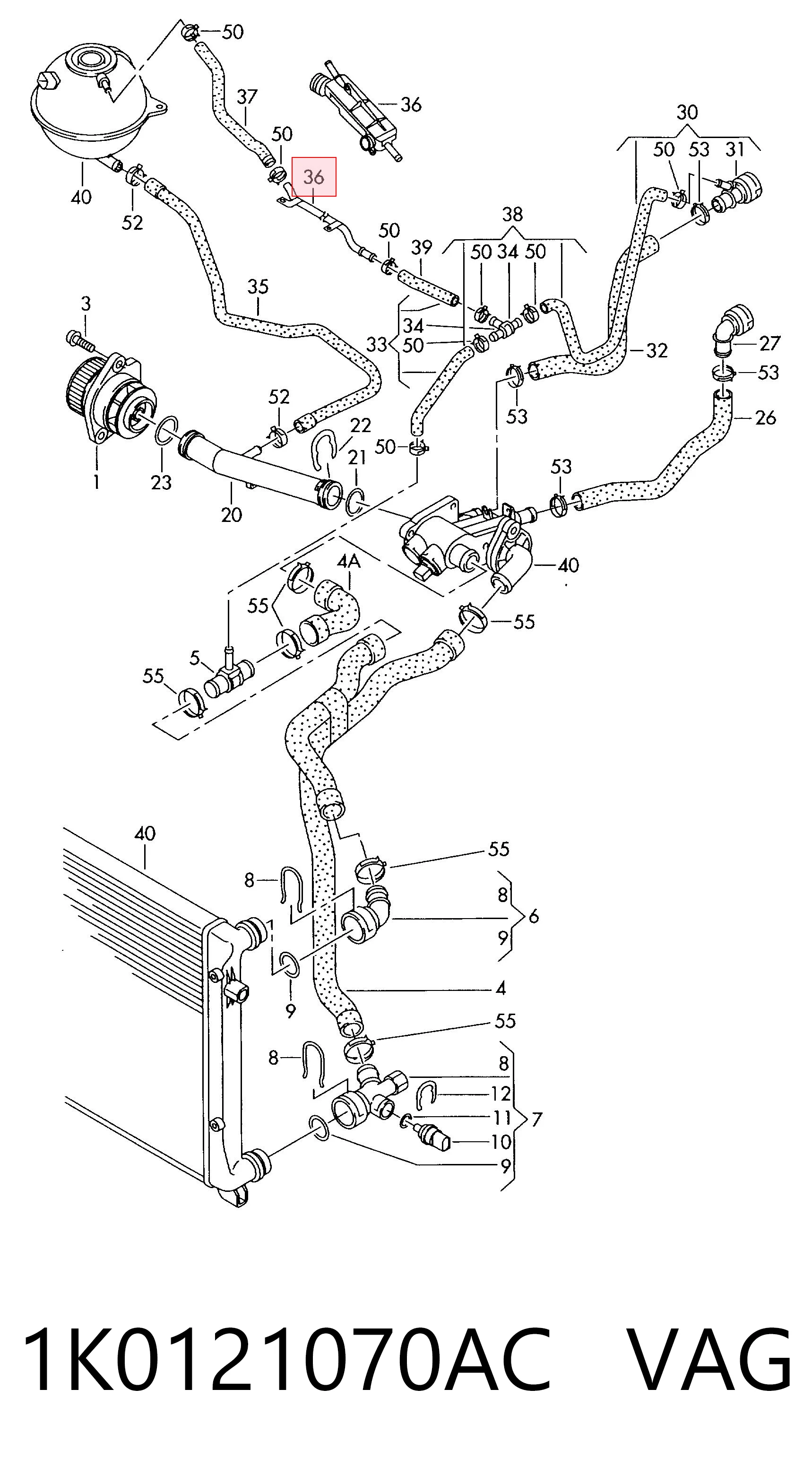 1K0121070AC VAG