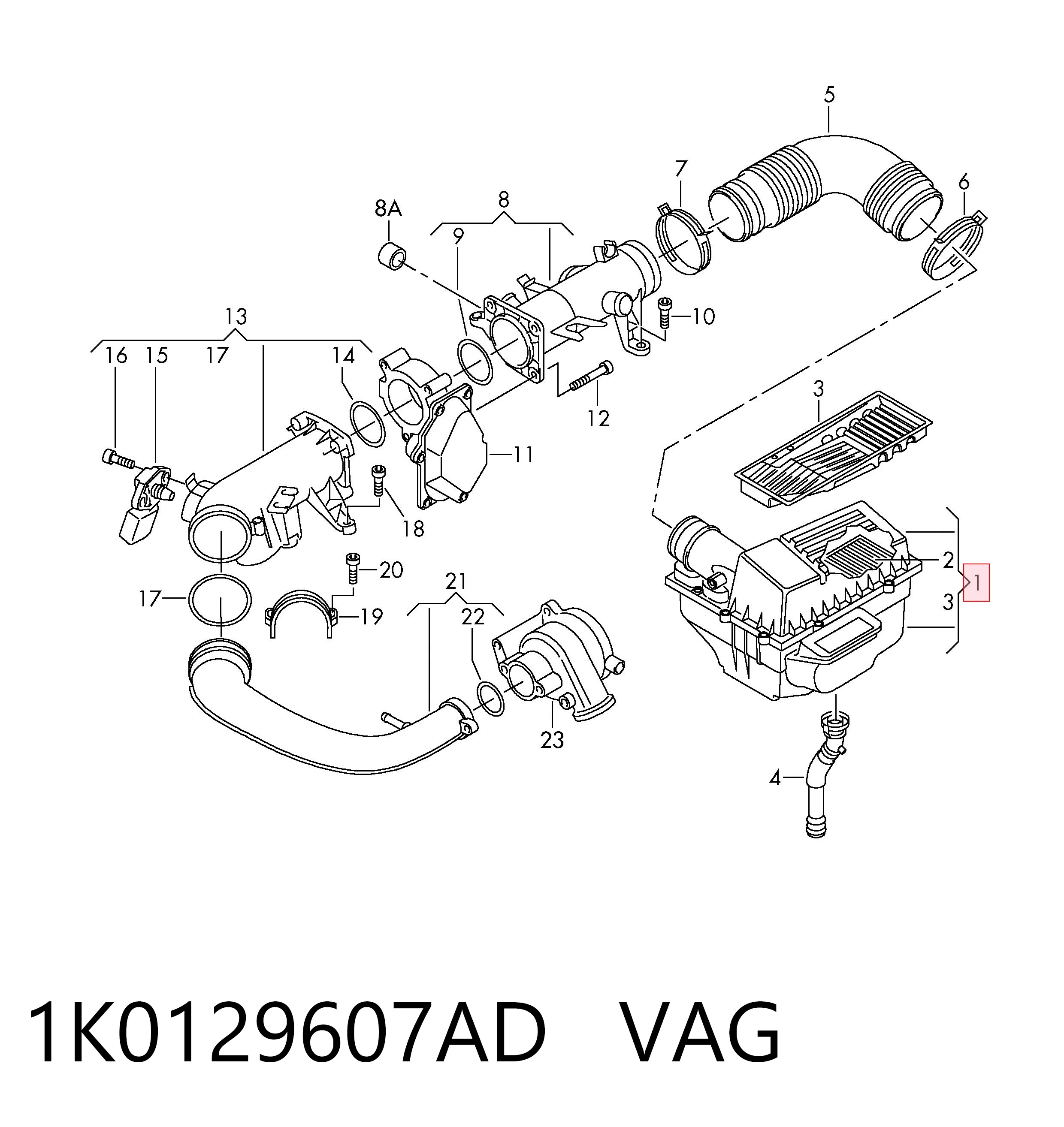 1K0129607AD VAG