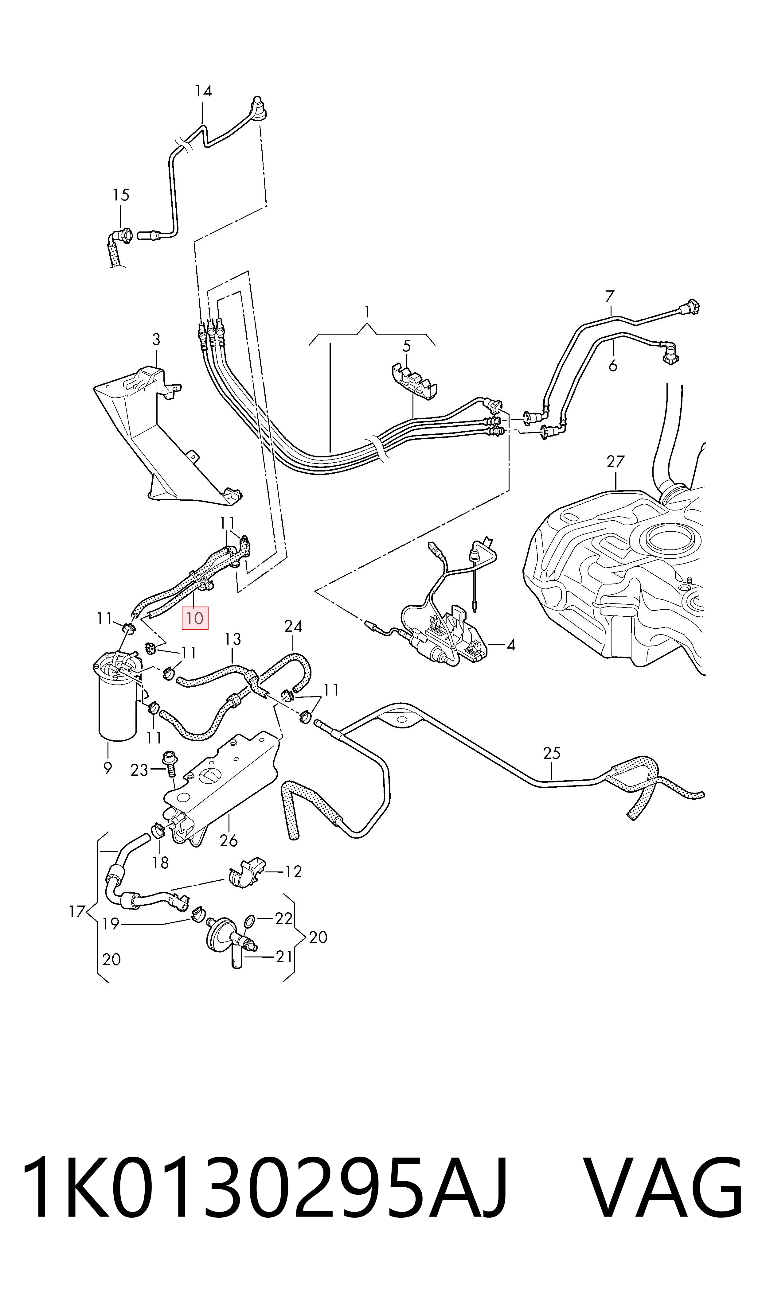 1K0130295AJ VAG 