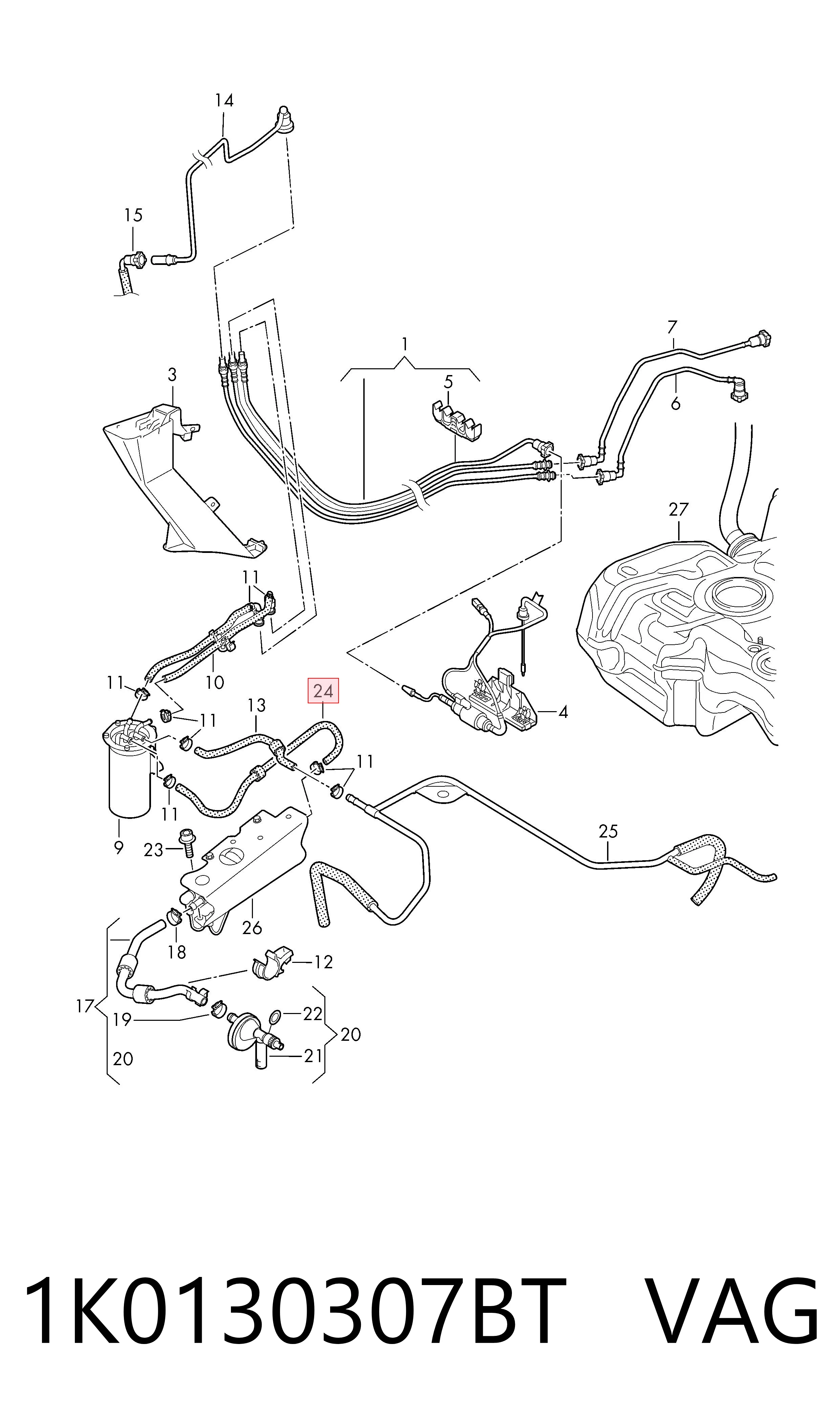 1K0130307BT VAG