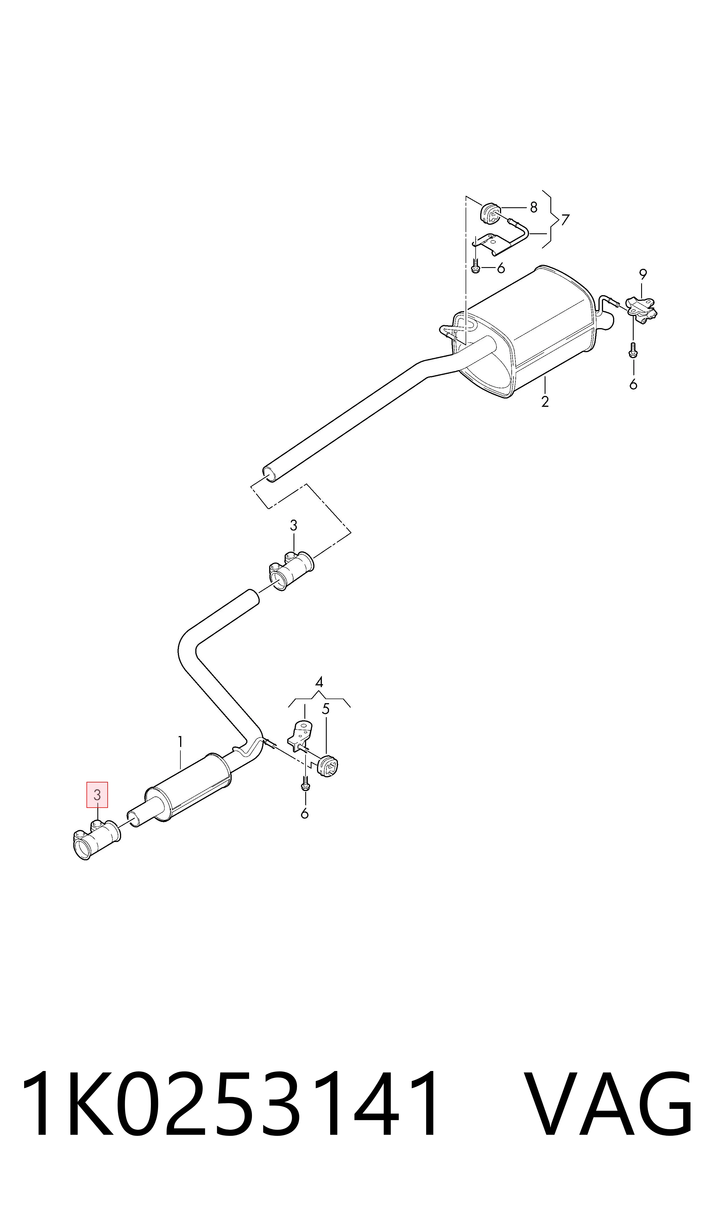 1K0253141 VAG