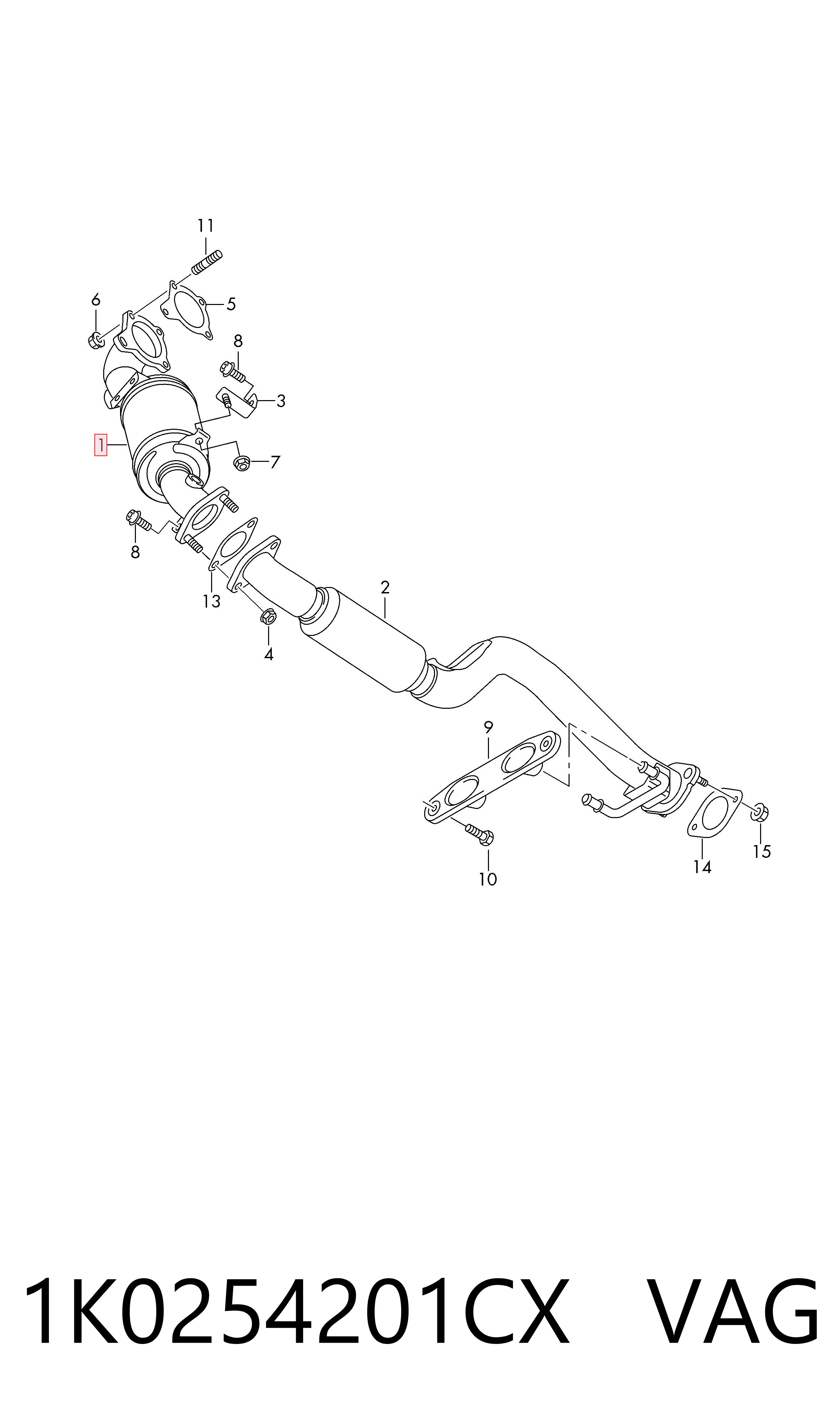 1K0254201CX VAG