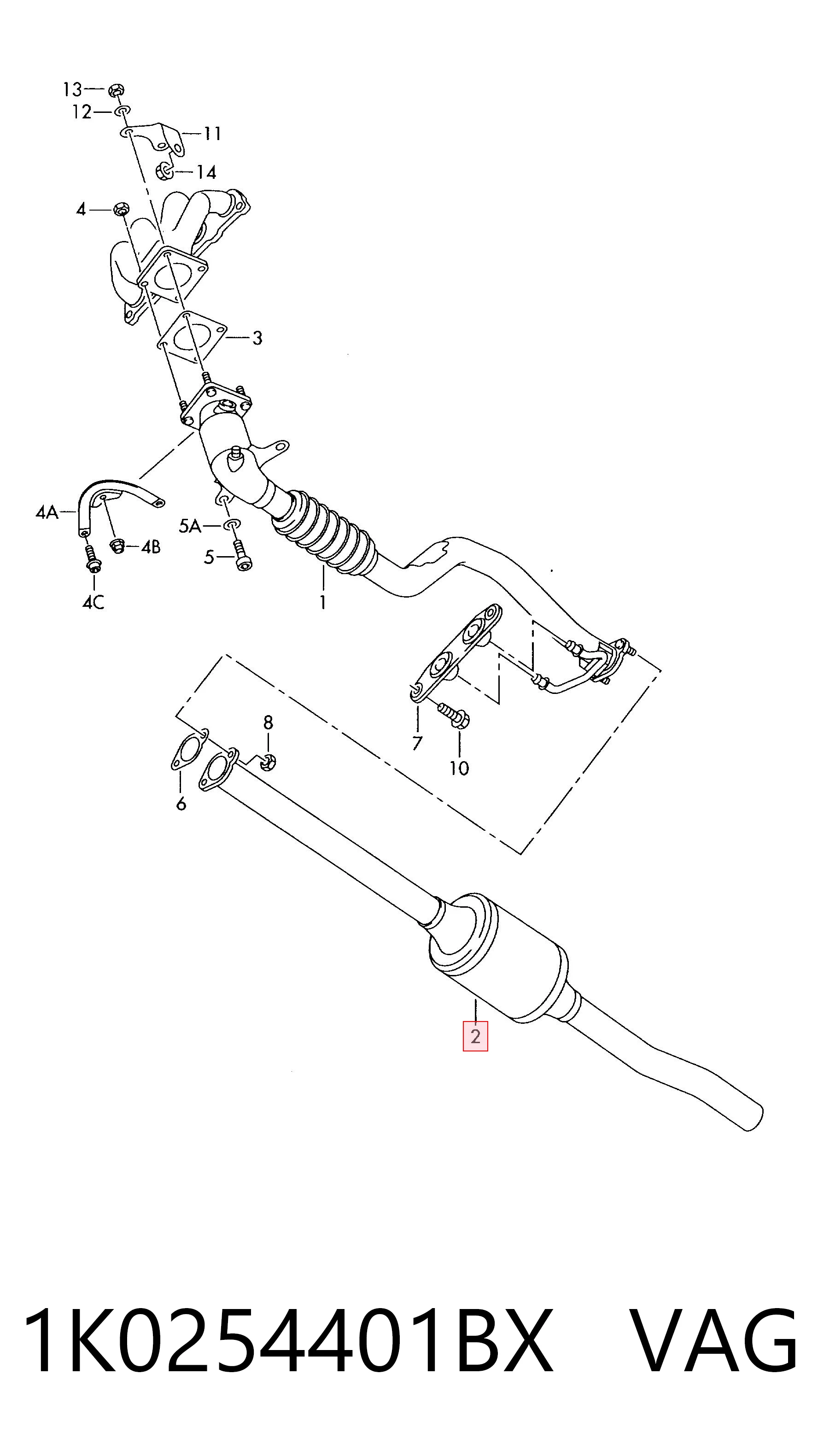 1K0254401BX VAG