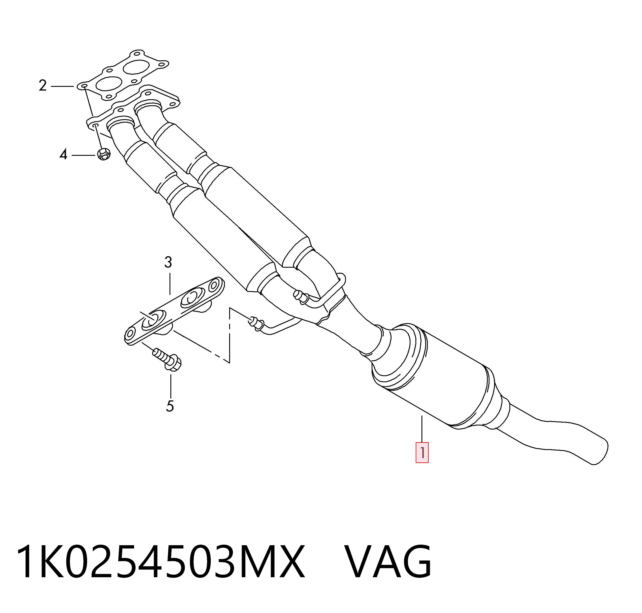 Catalizador 276130 Maxgear