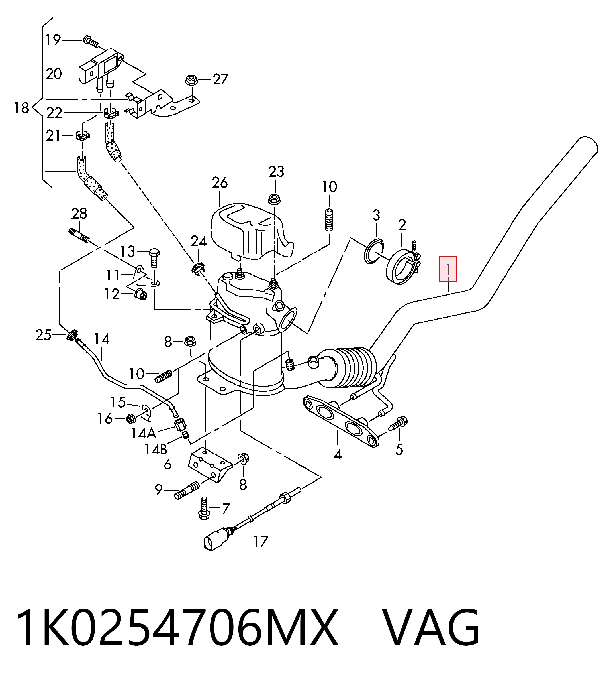 DPF para Audi A3 Sportback 8PA