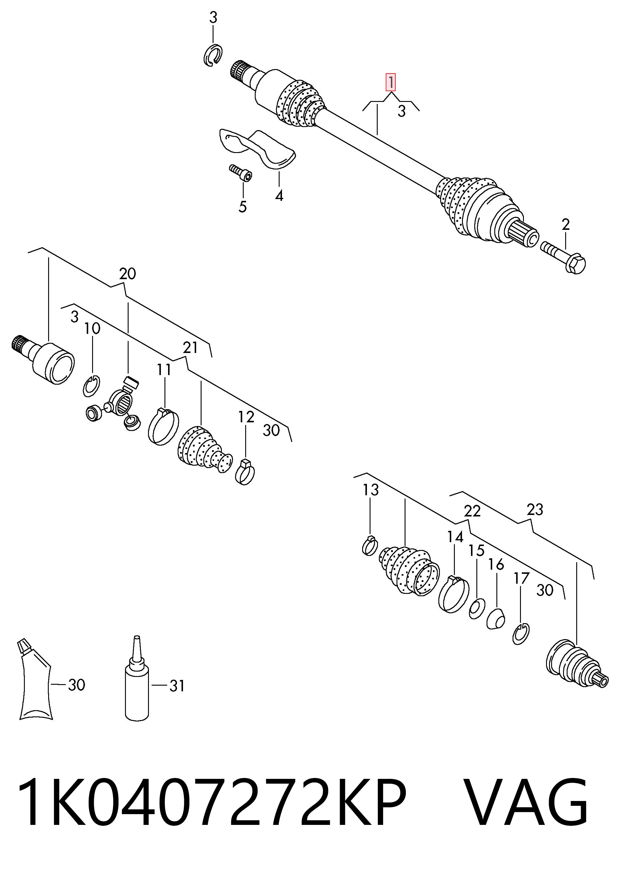 1K0407272KP VAG