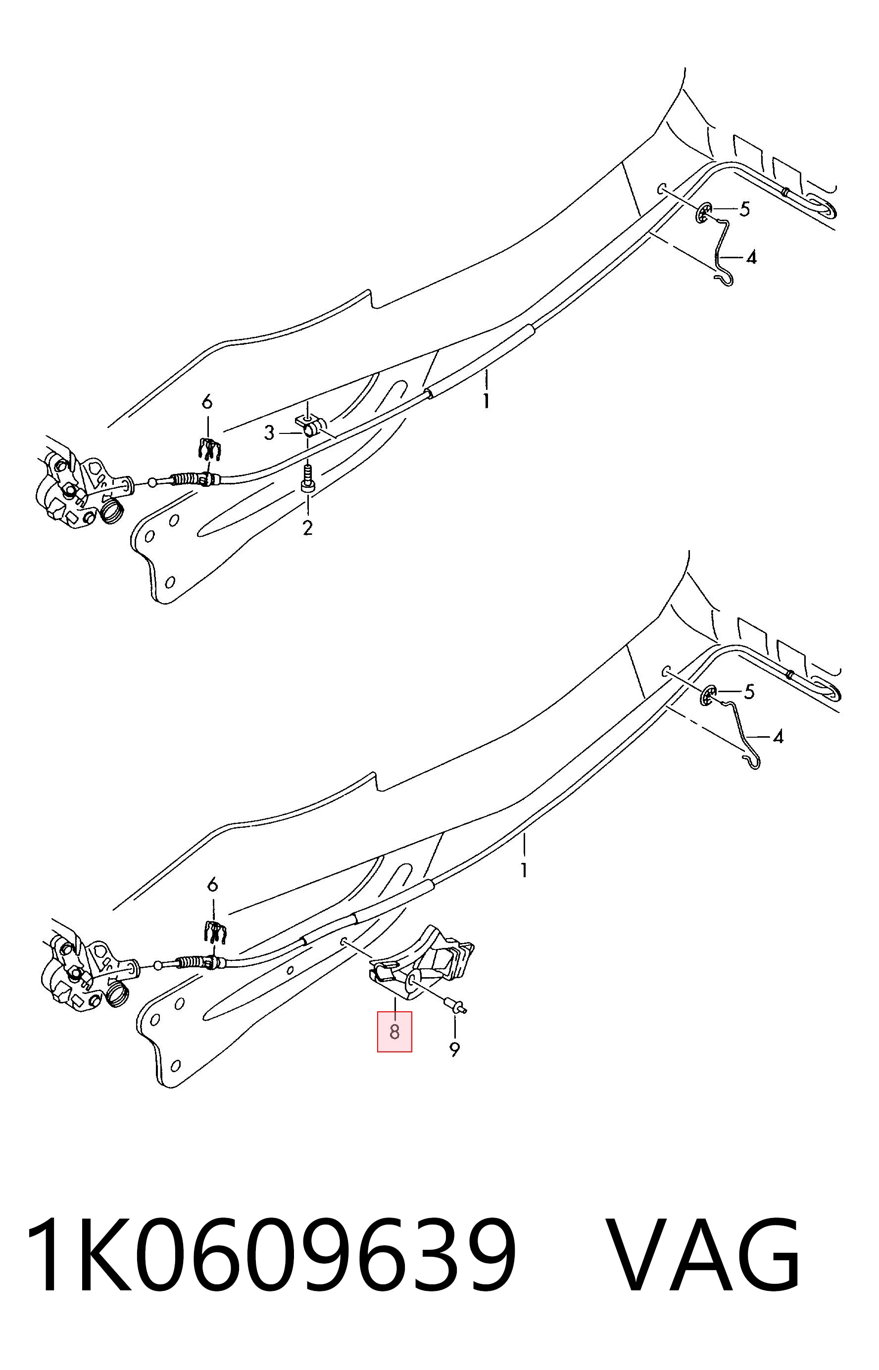 1K0609639 VAG 