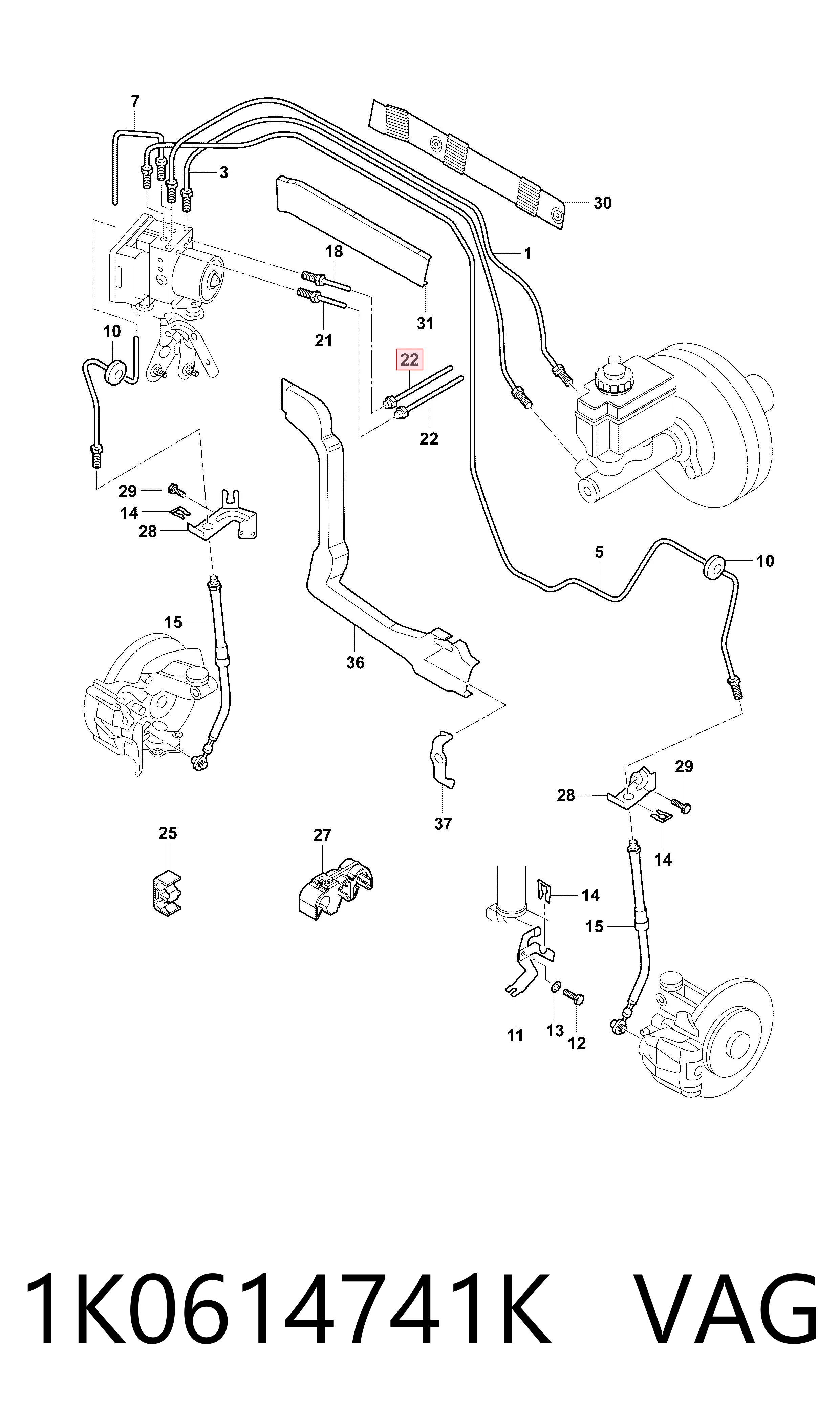 1K0614741K VAG