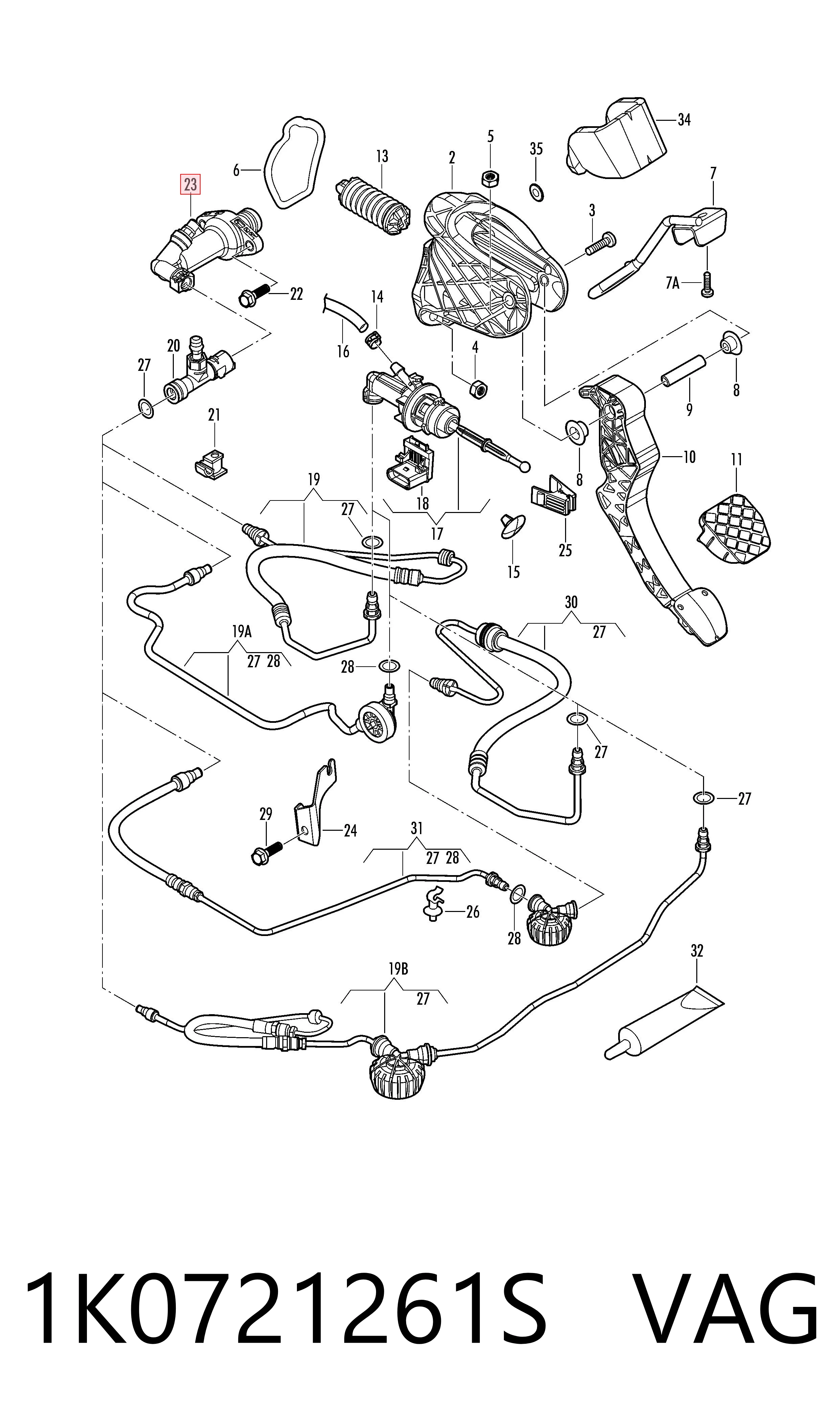 Comprar Bombin de embrague Volkswagen Jetta VII BU3, BU4