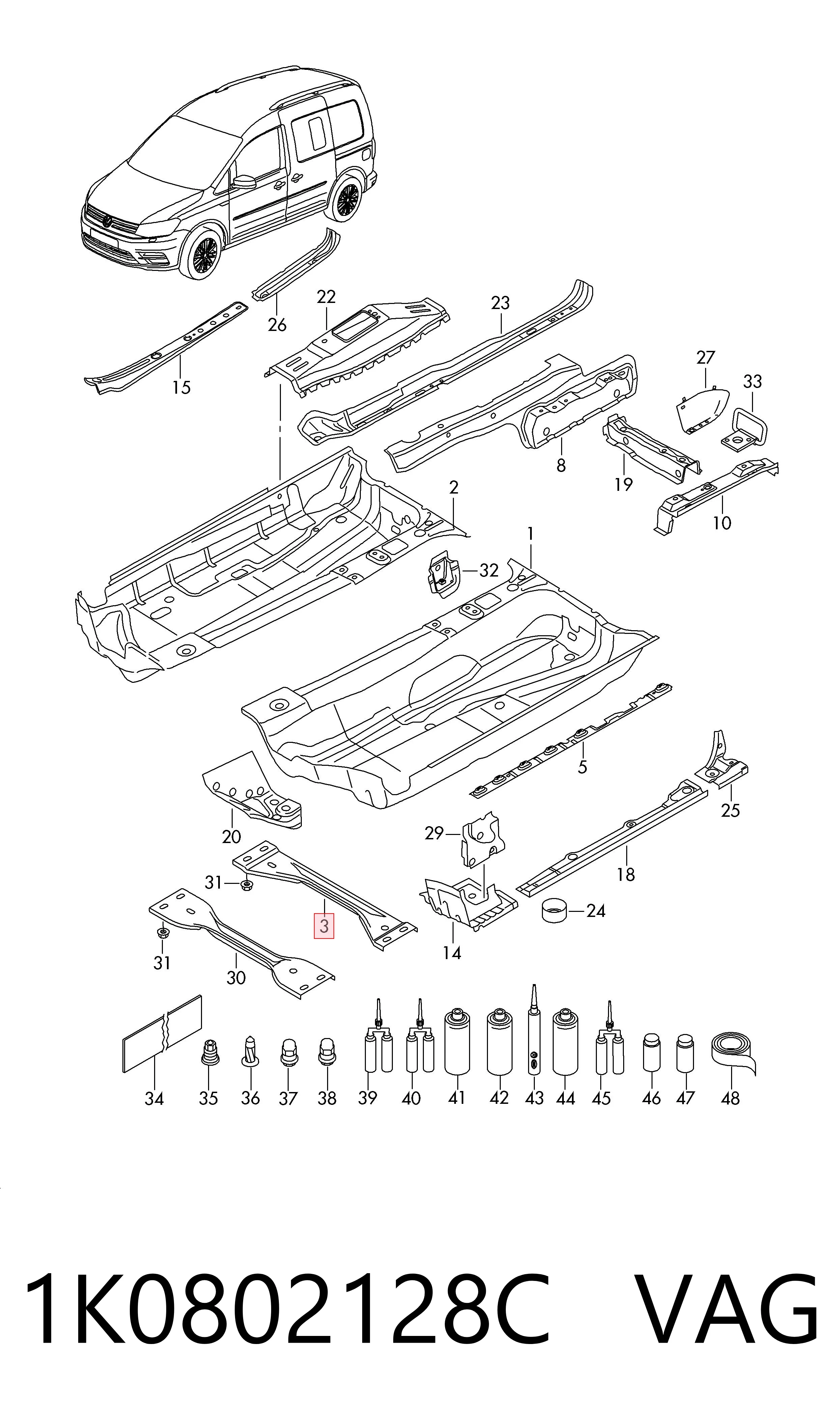  VAG 1K0802128C precio, desde 28,69 EUR