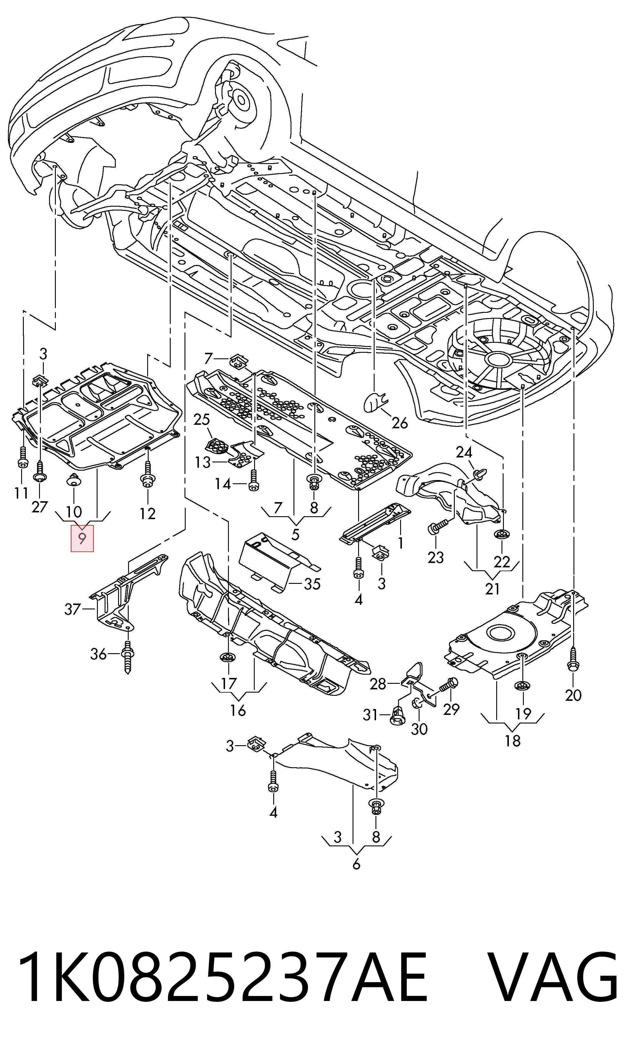 1K0825237AE VAG
