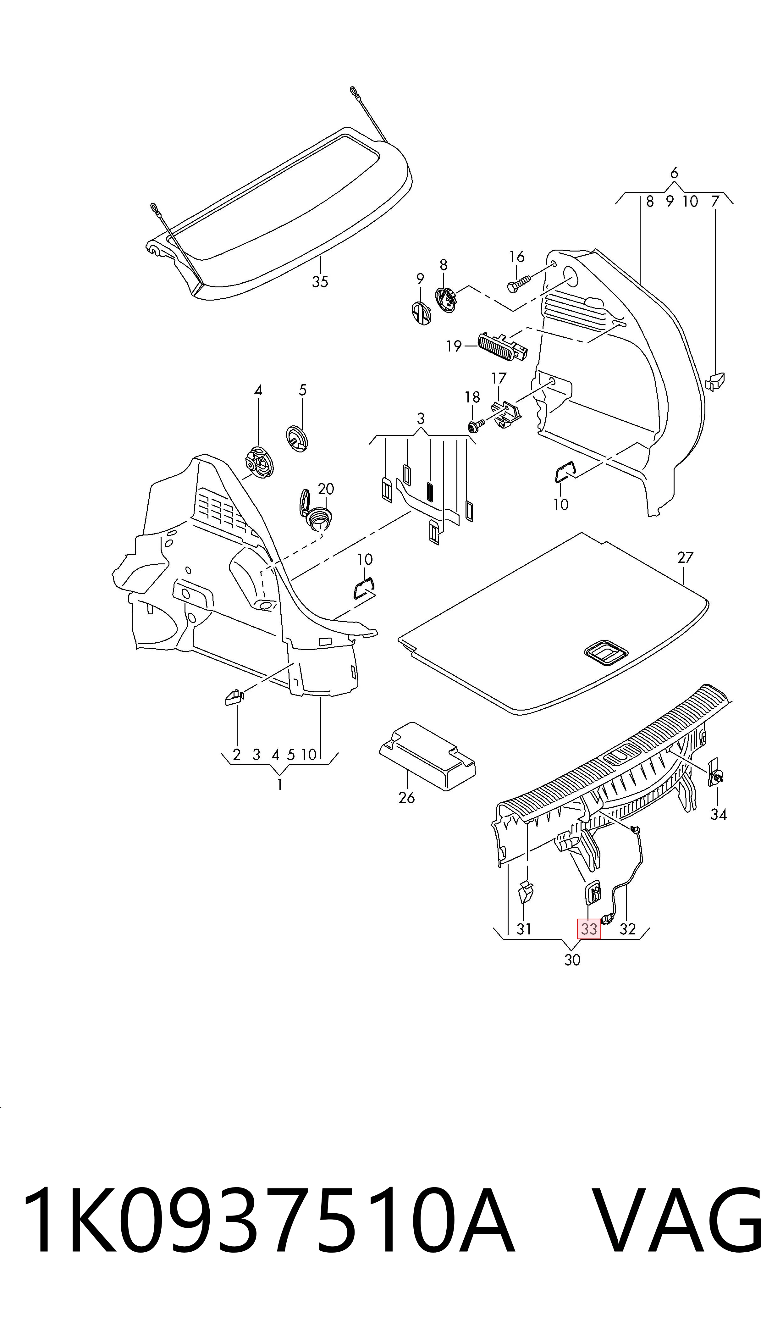 1K0937510A VAG
