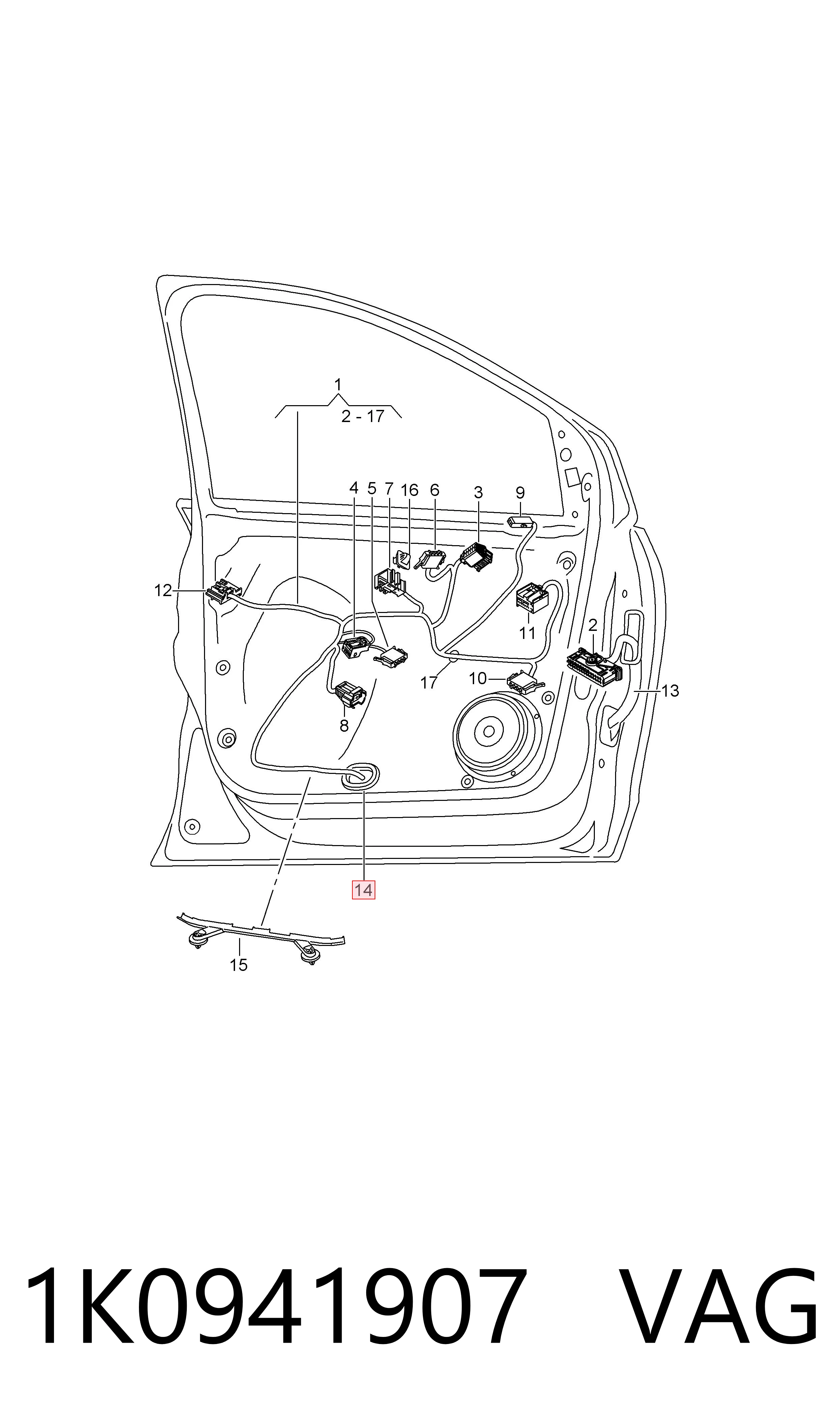 1K0941907 VAG