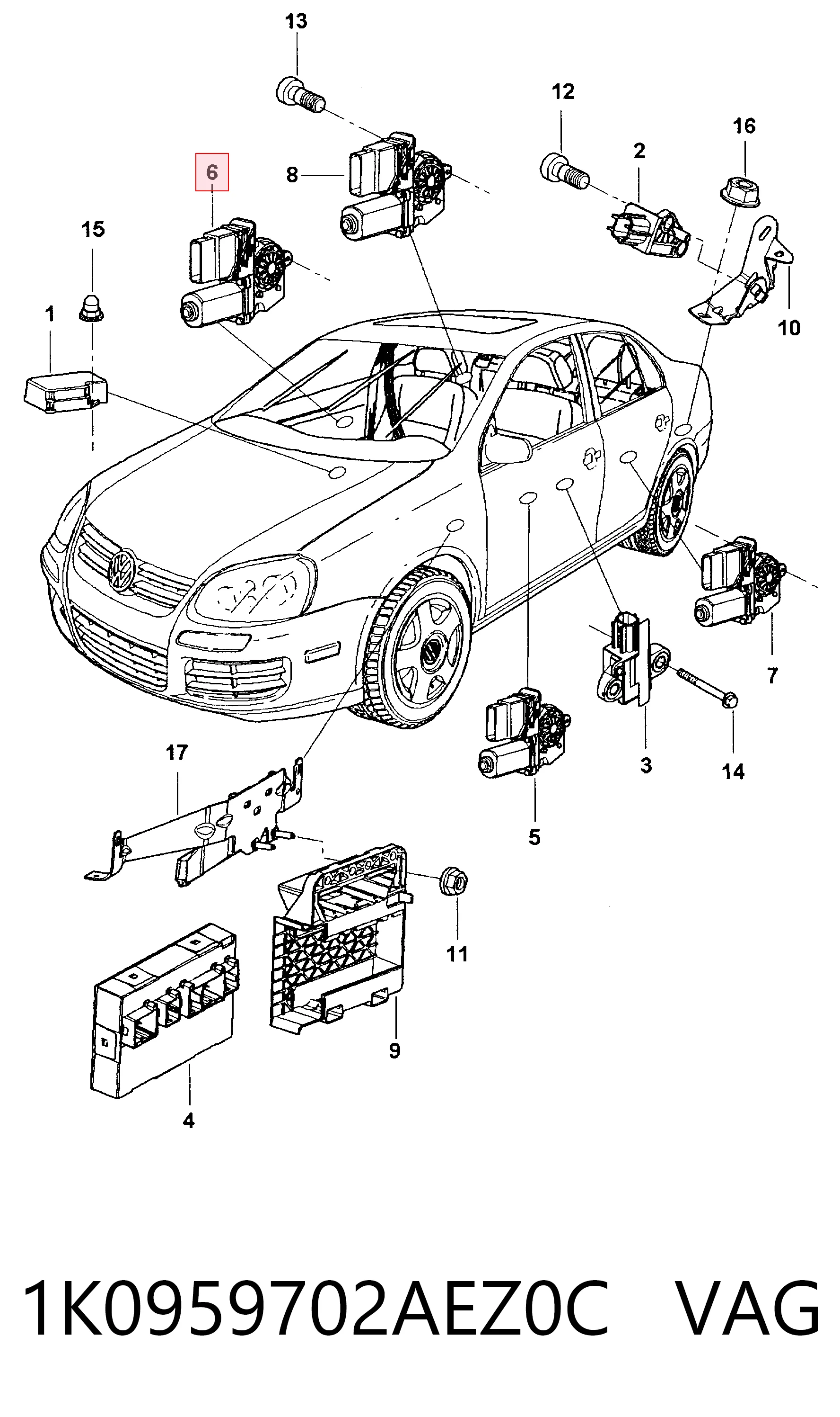 1K0959702AEZ0C VAG