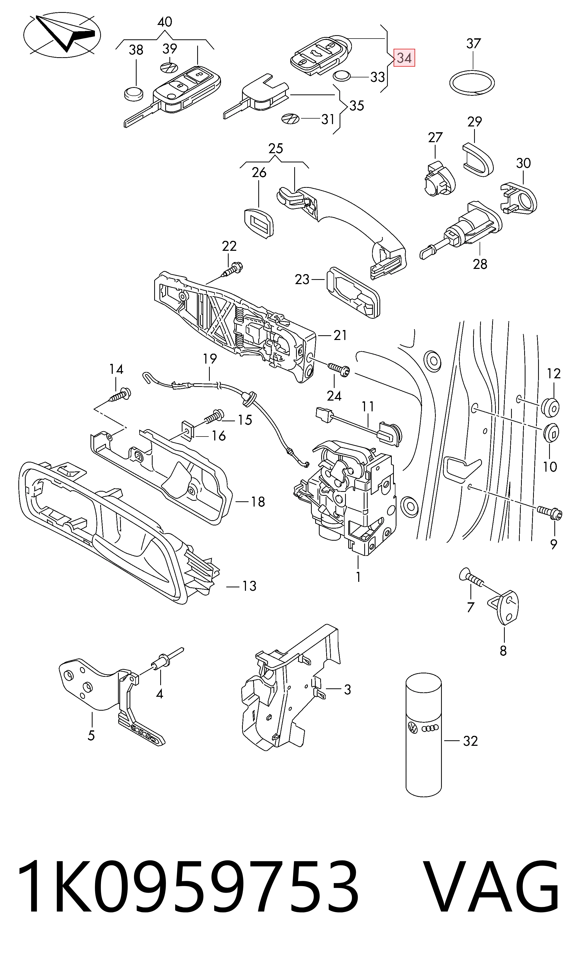 1K0959753 VAG