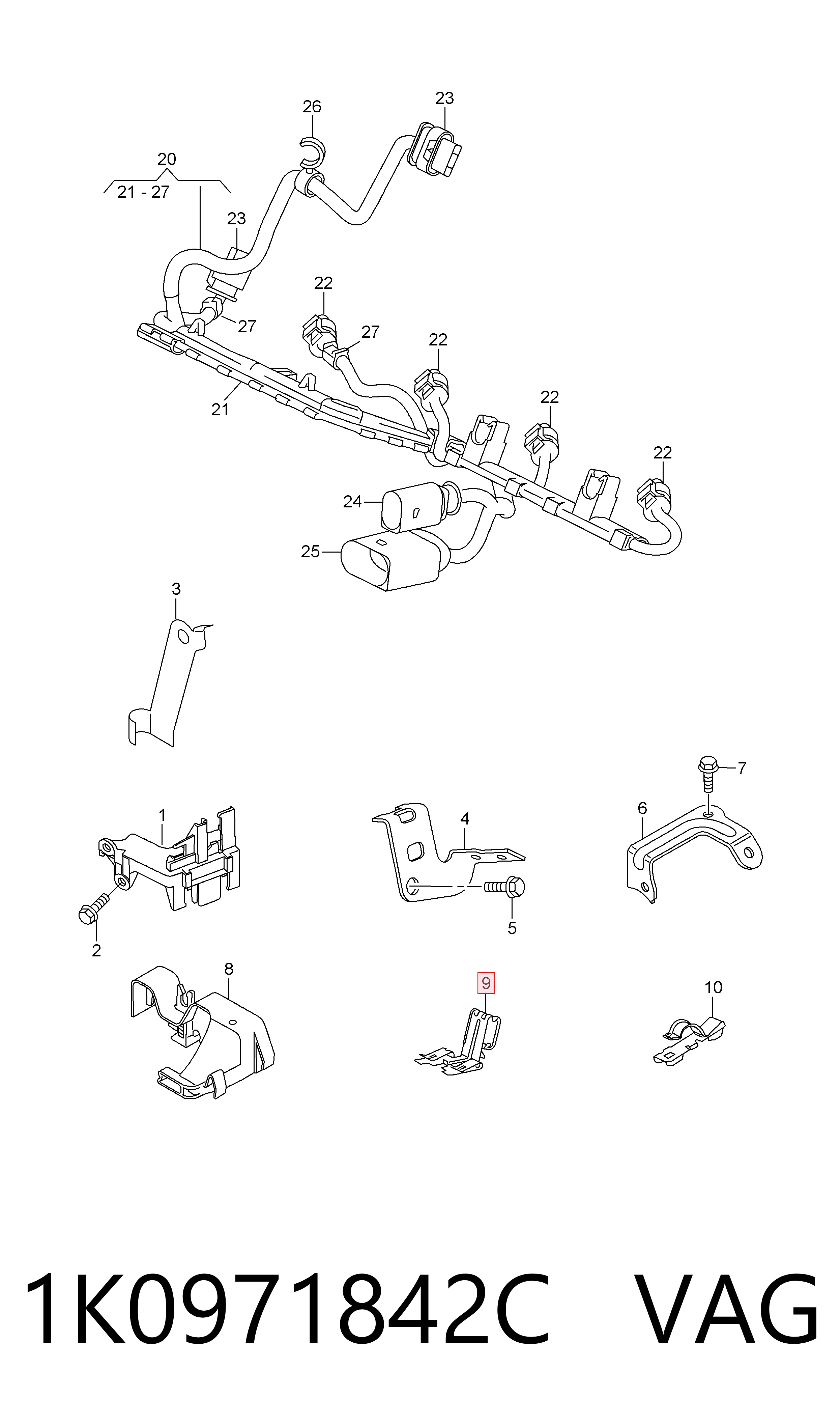 1K0971842C VAG 