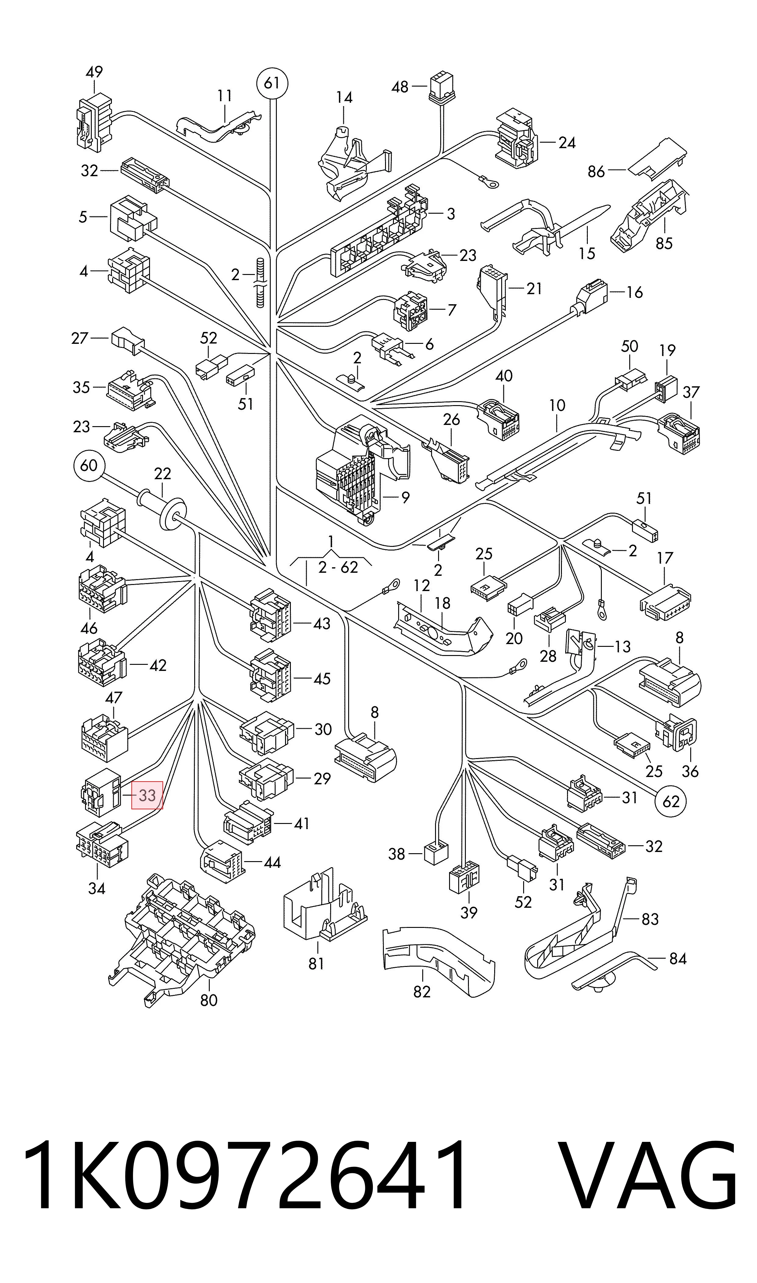 1K0972641 VAG 