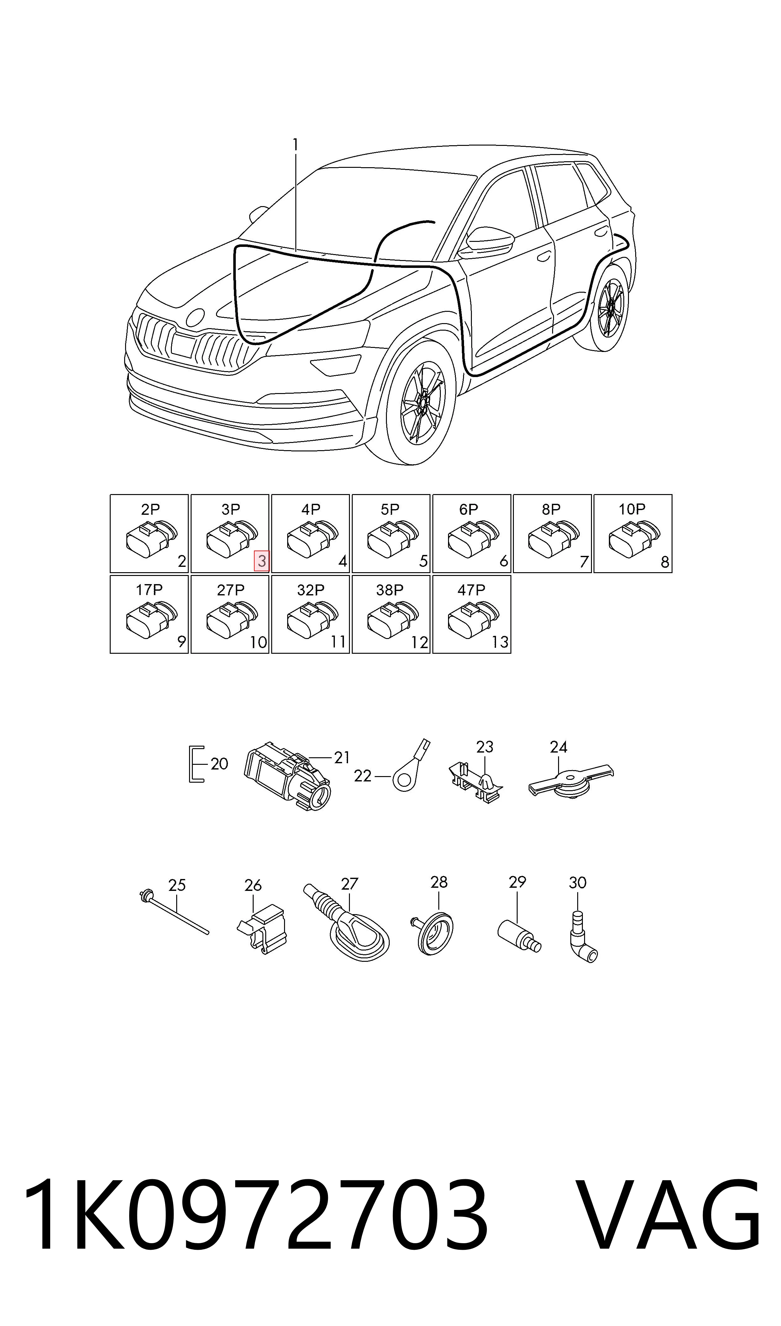 1K0972703 VAG 