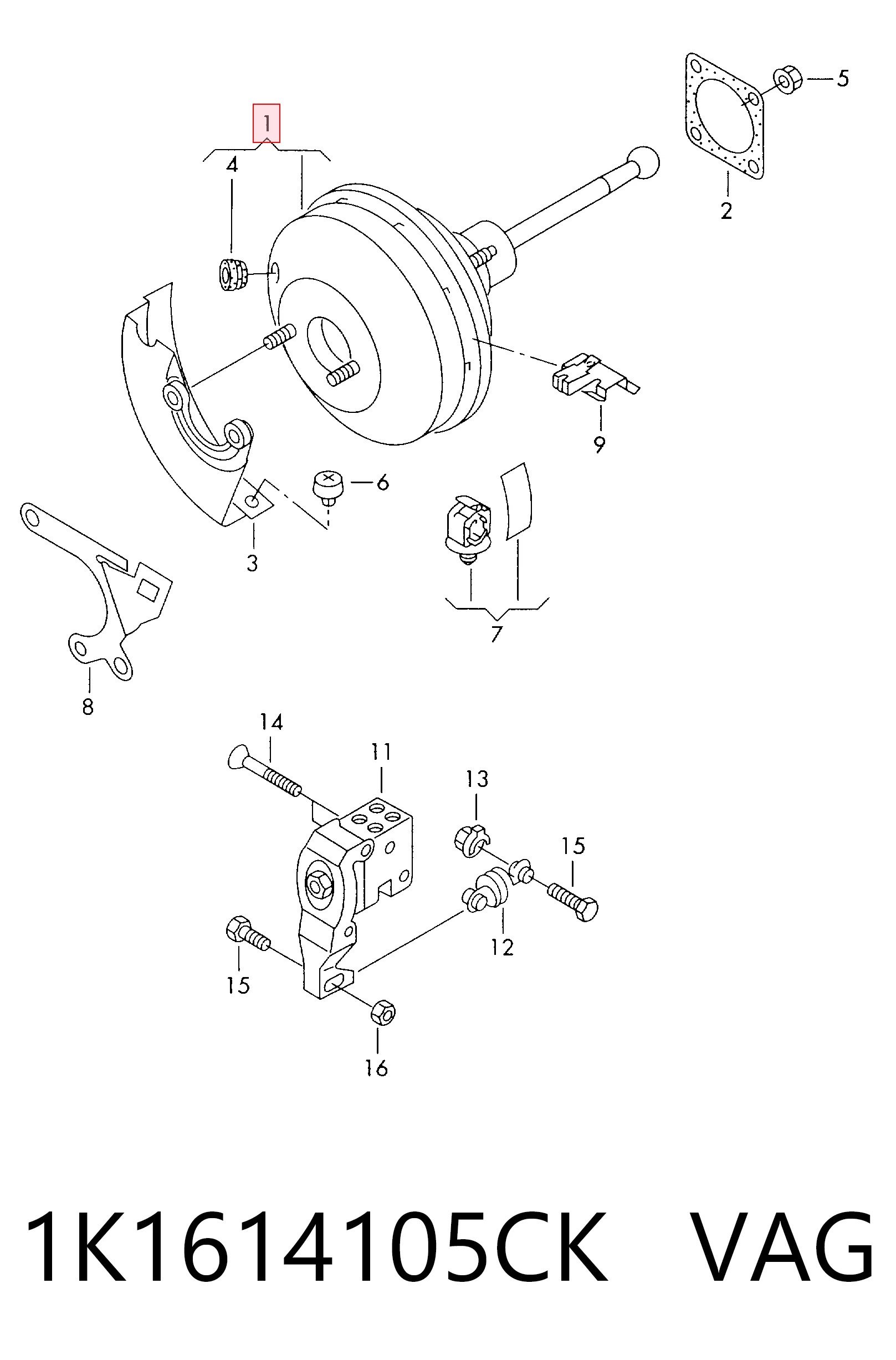 Comprar Servofreno Seat Altea XL 5P5, 5P8