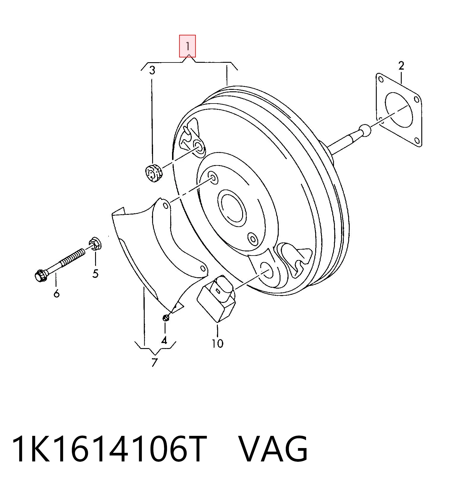 1K1614106T VAG