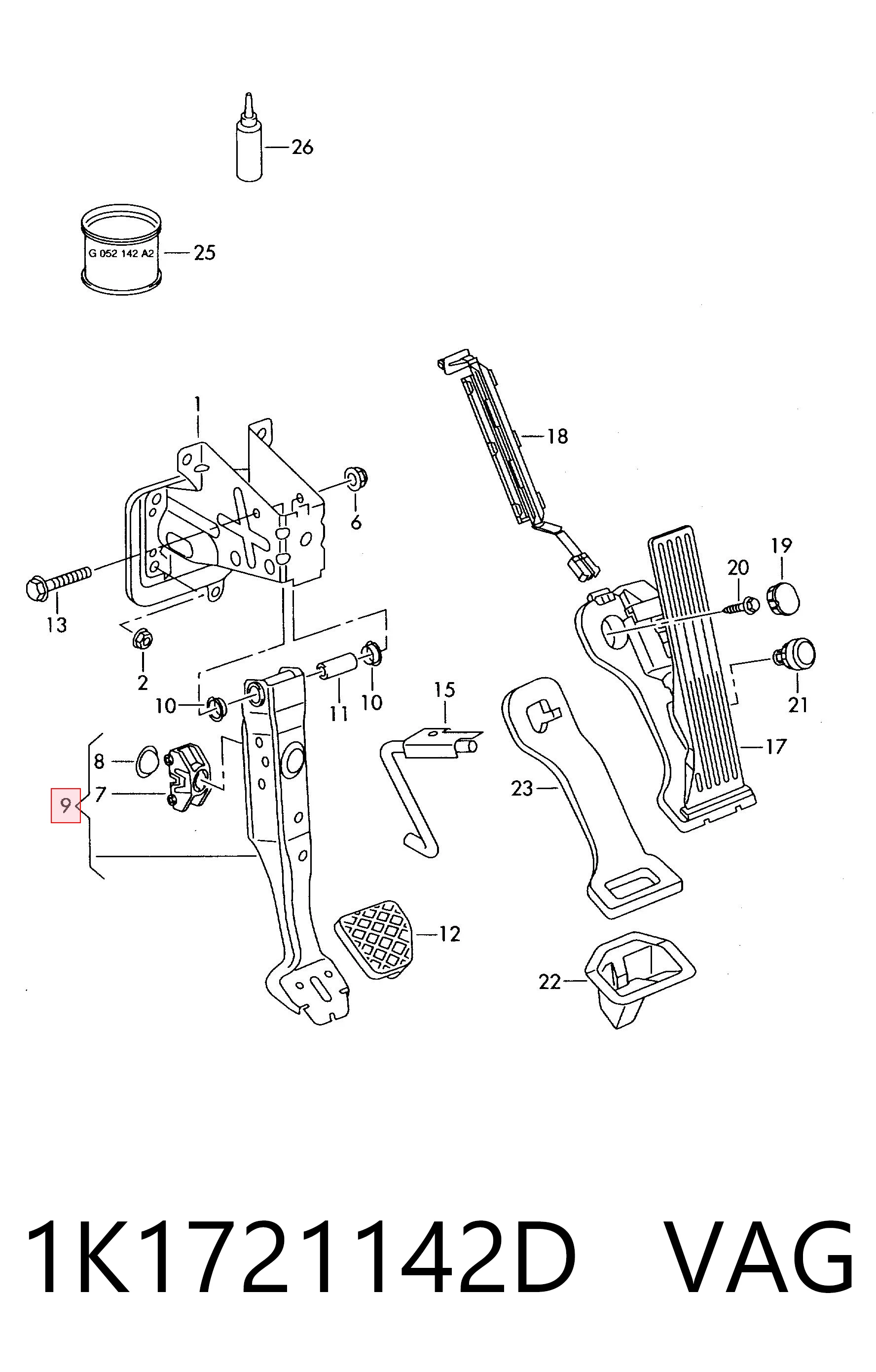 1K1721142D VAG