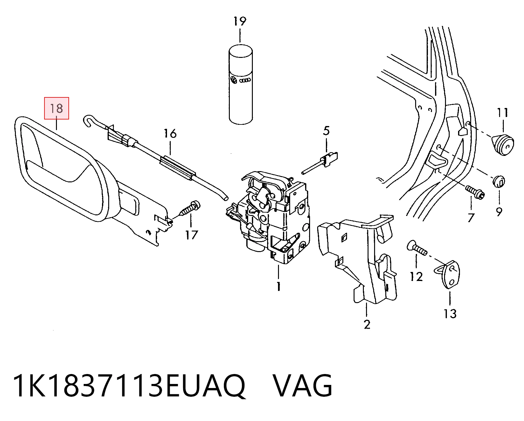 1K1837113EUAQ VAG