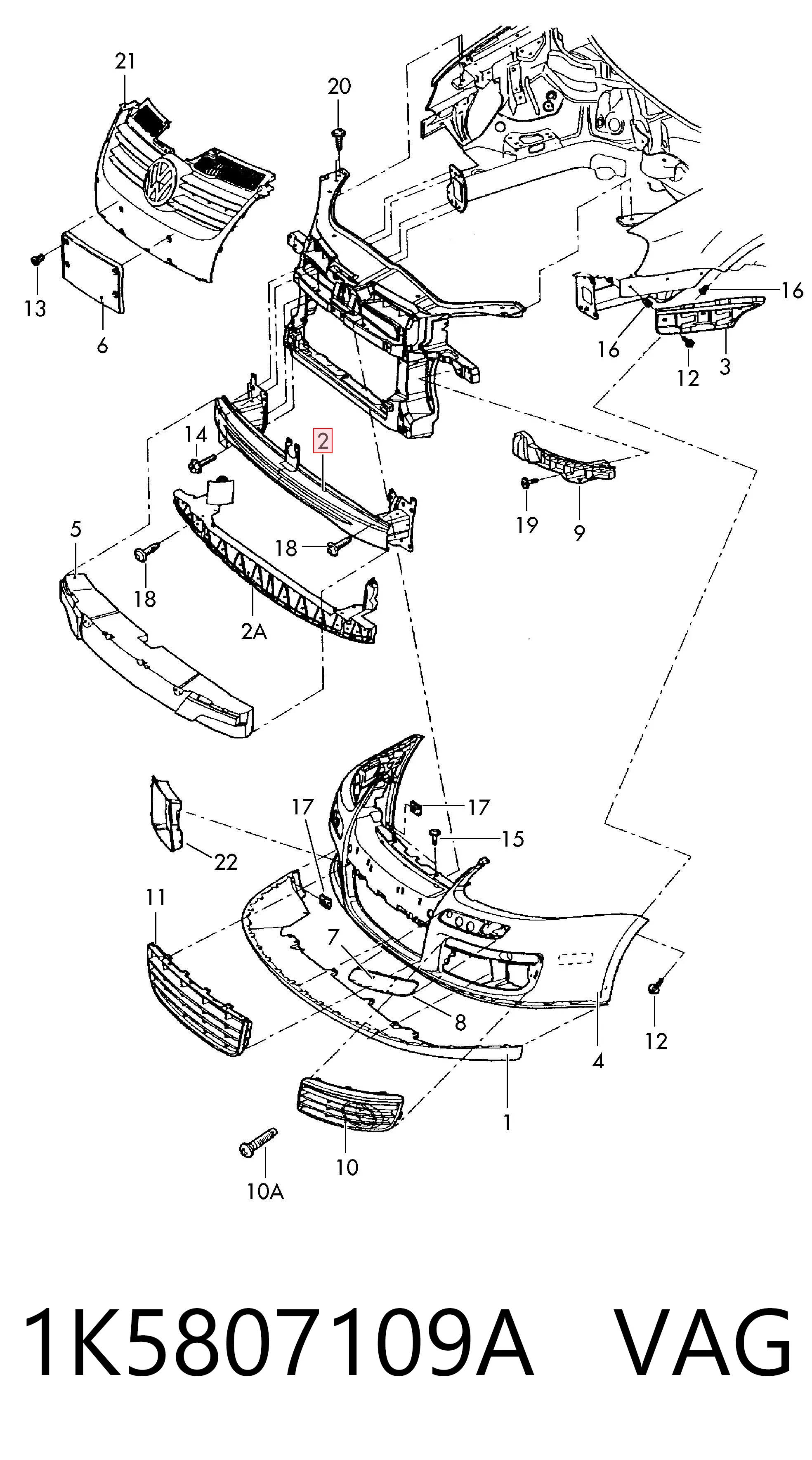 1K5807109A VAG
