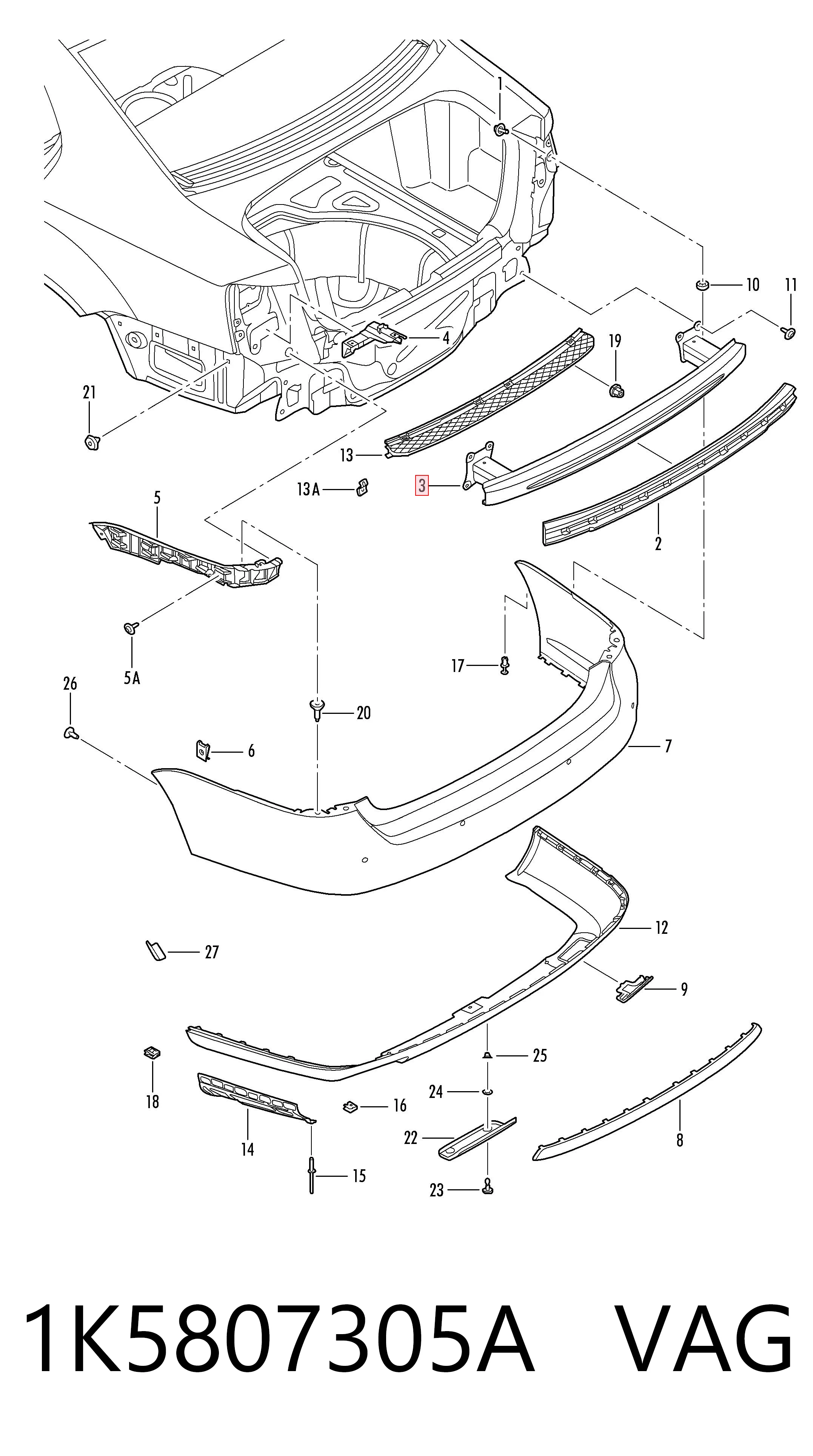 1K5807305A VAG