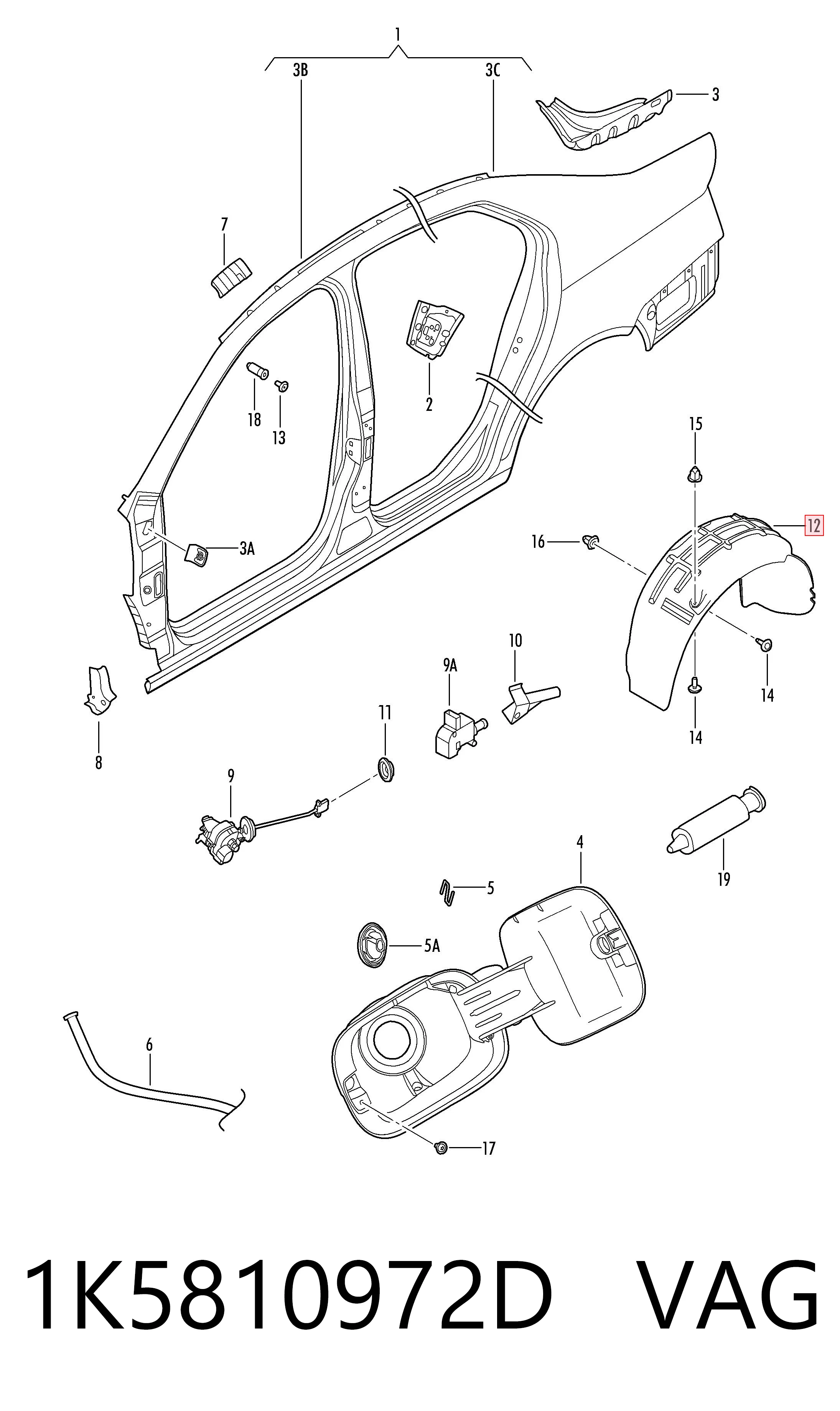 1K5810972D VAG