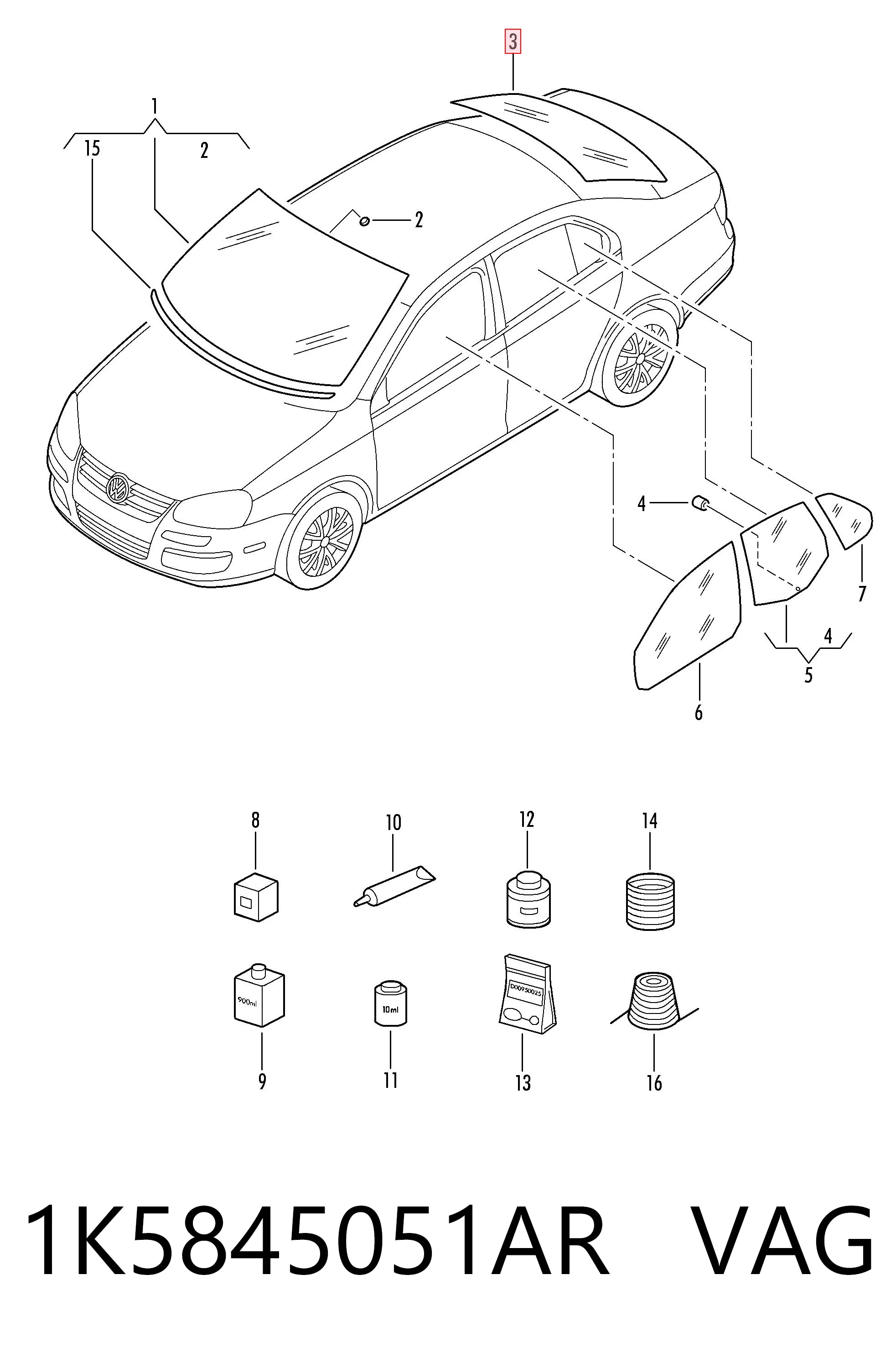 1K5845051AR VAG
