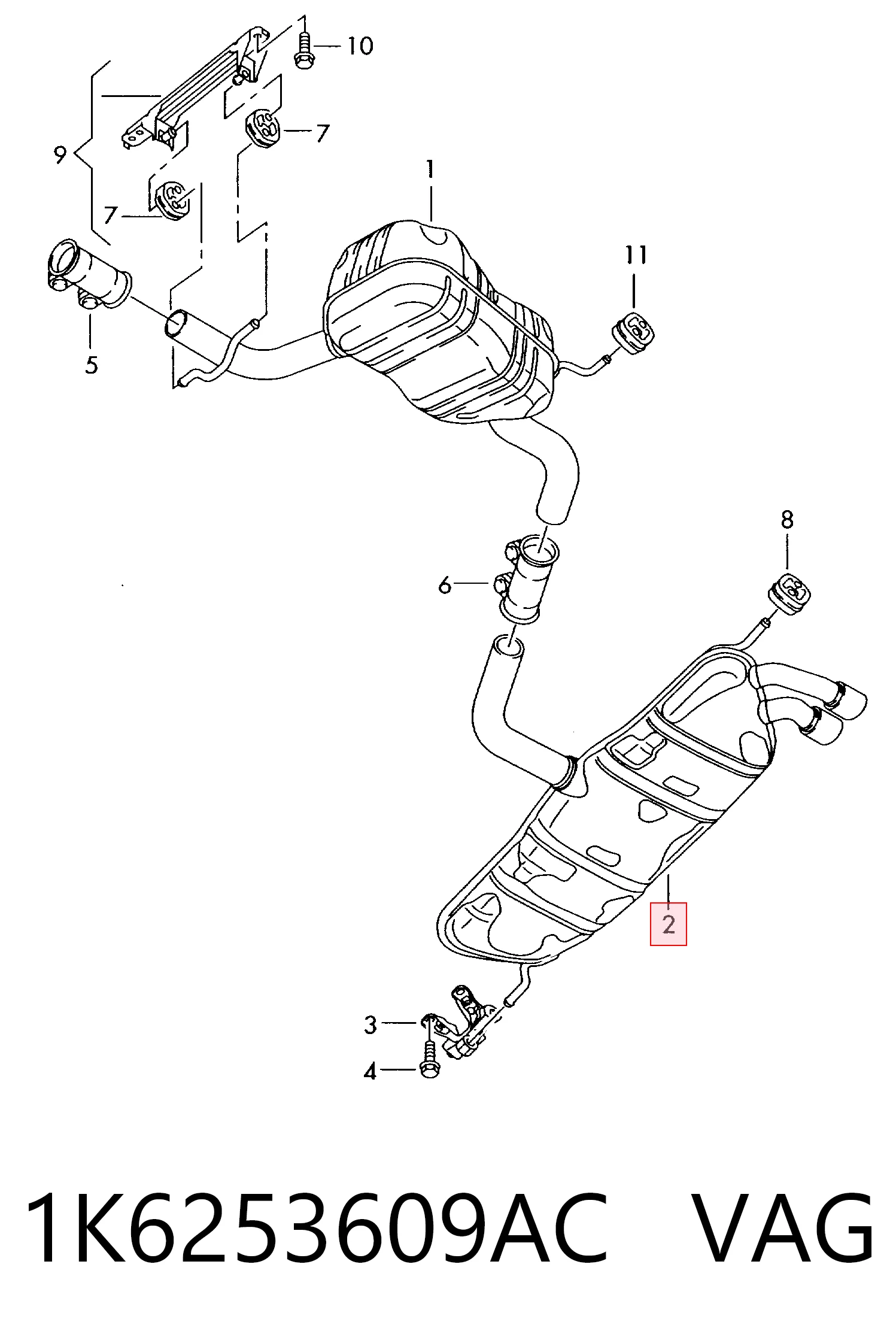 1K6253609AC VAG