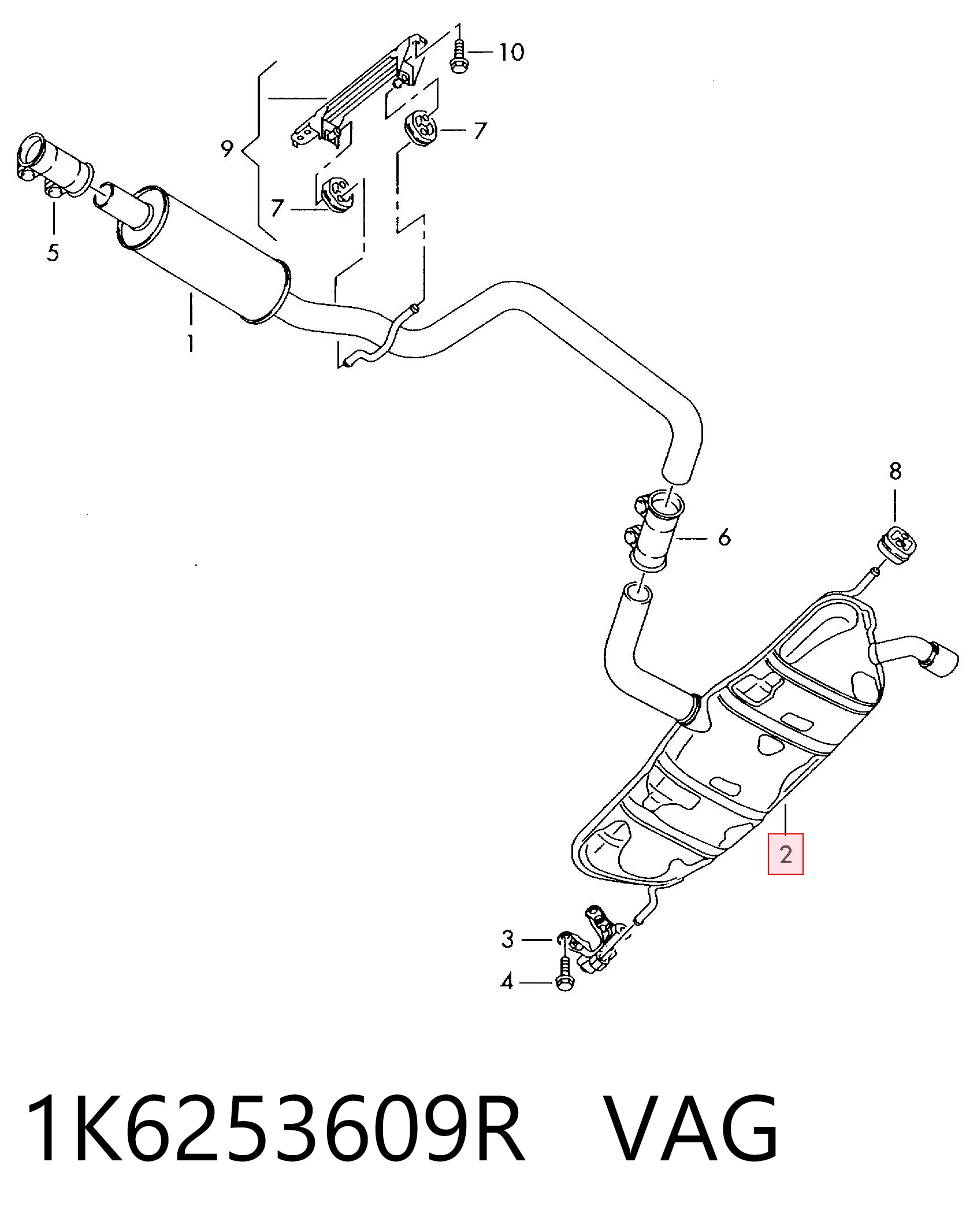 1K6253609R VAG