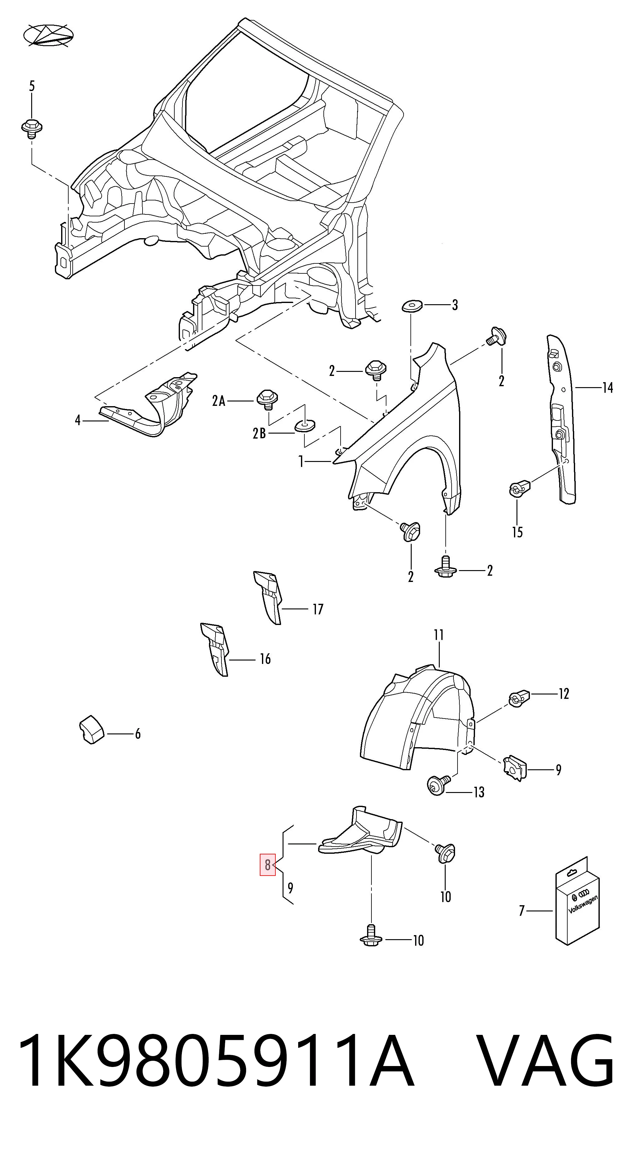 1K9805911A VAG