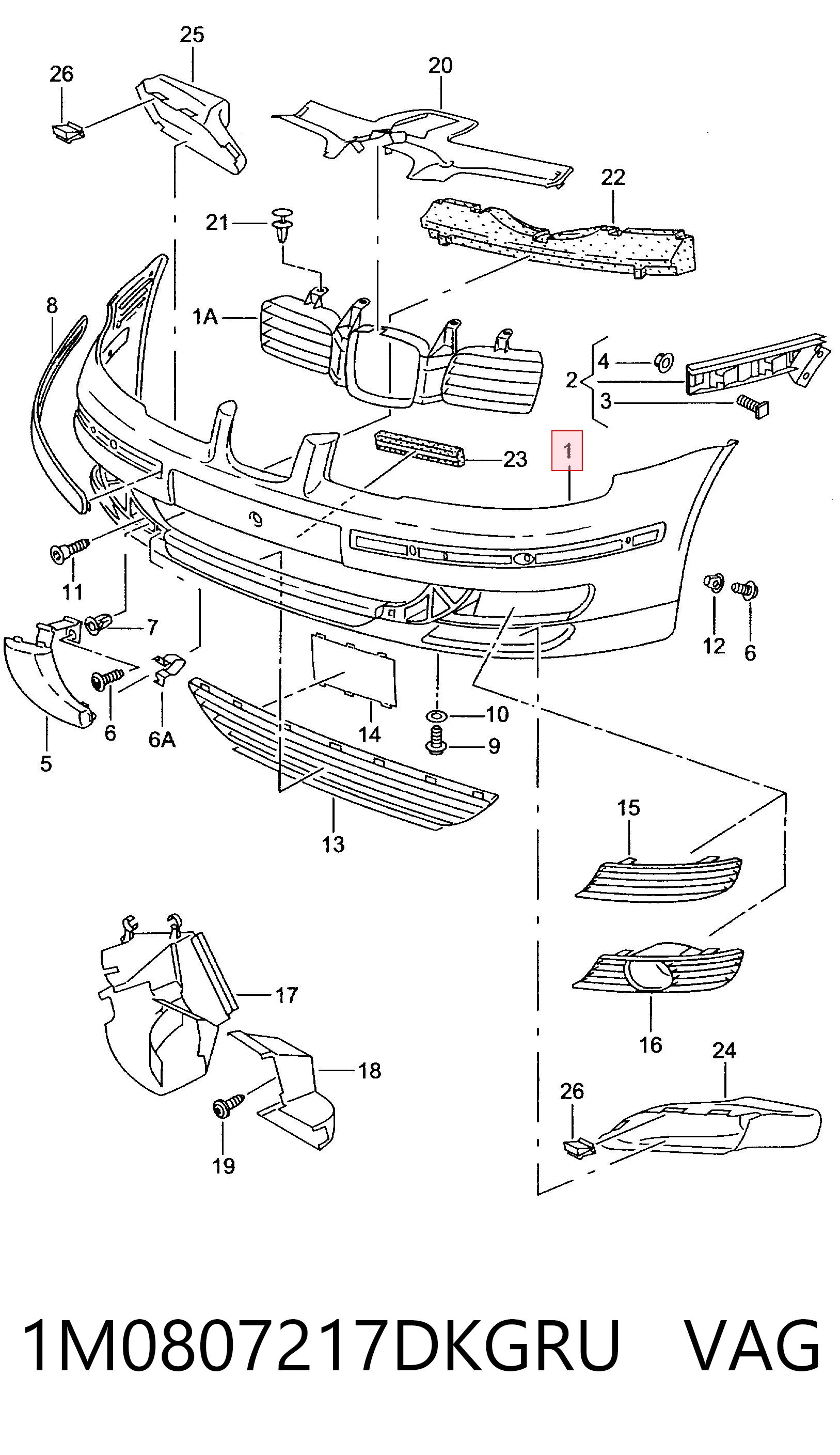 1M0807217DKGRU VAG