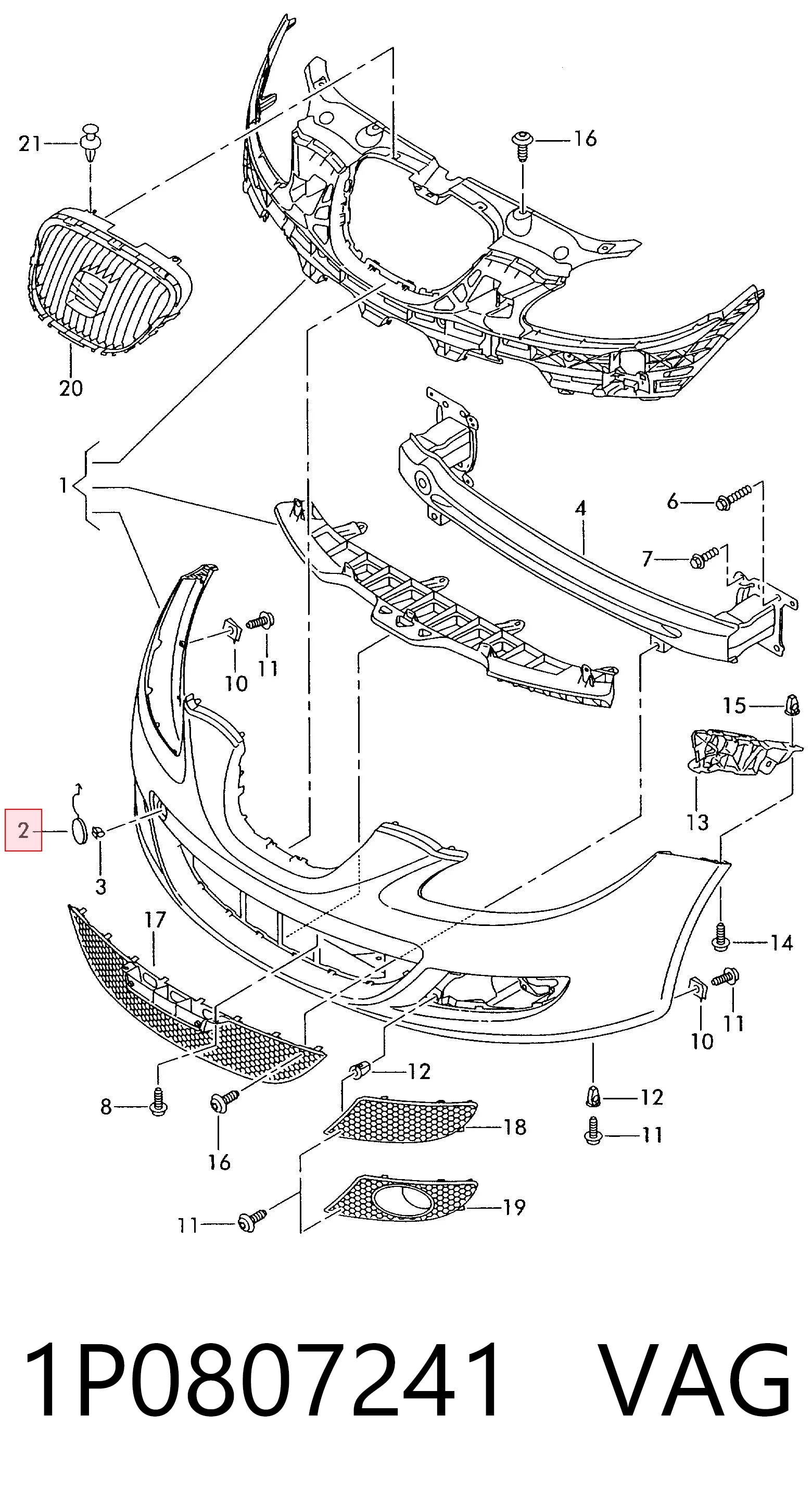1P0807241 VAG