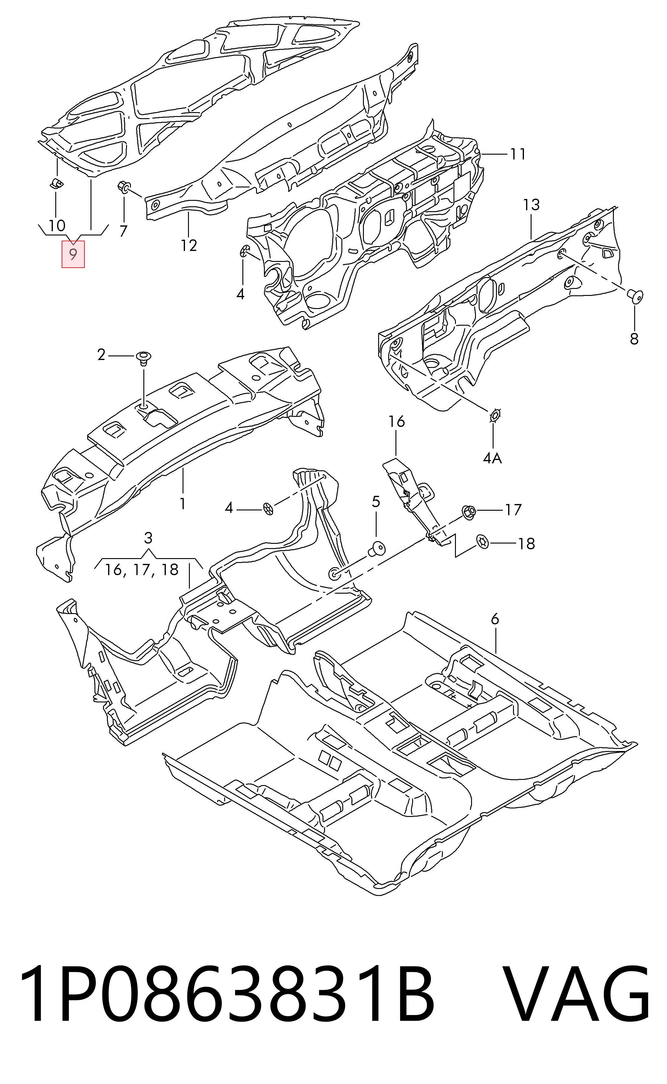 1P0863831B VAG