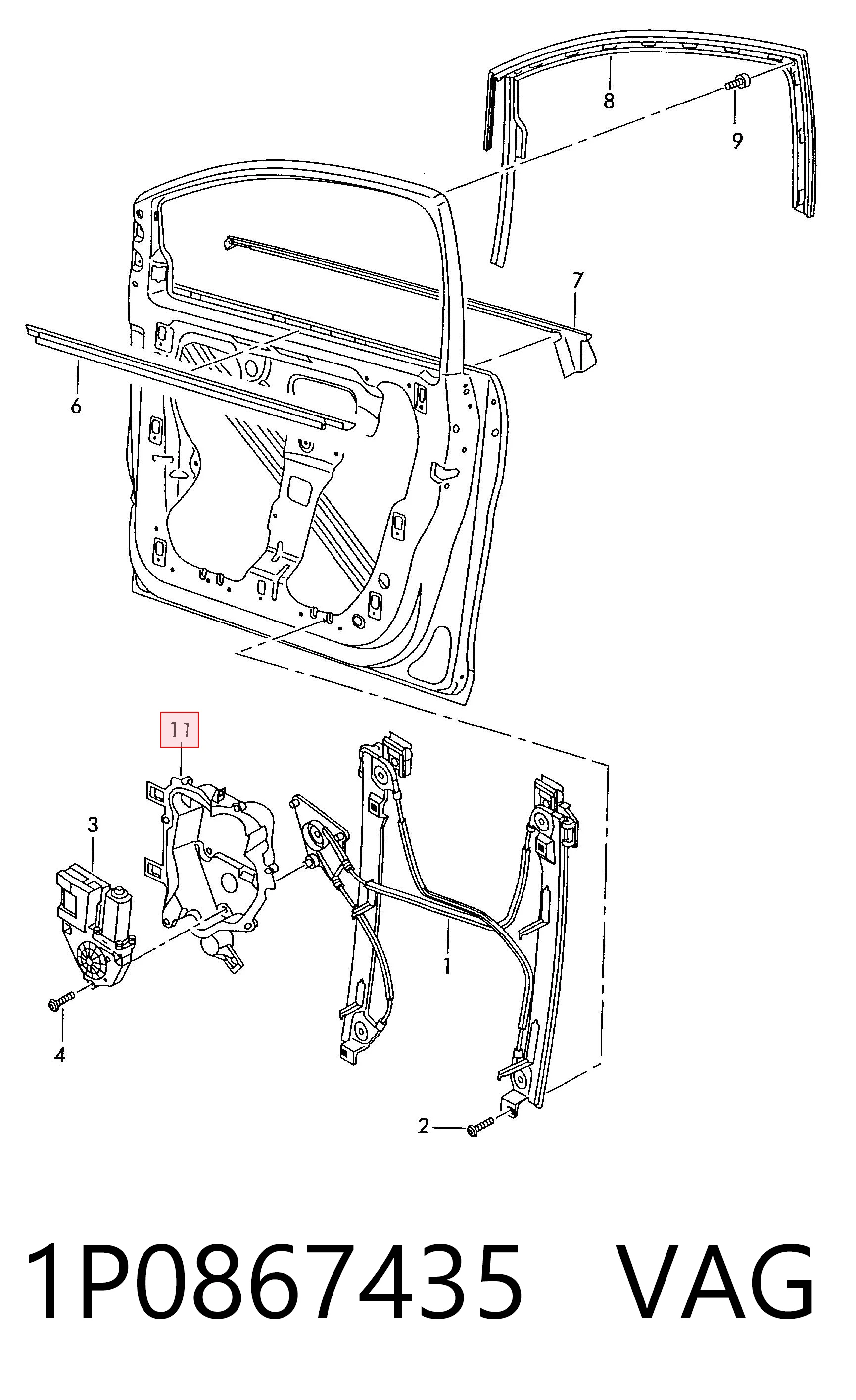 1P0867435 VAG