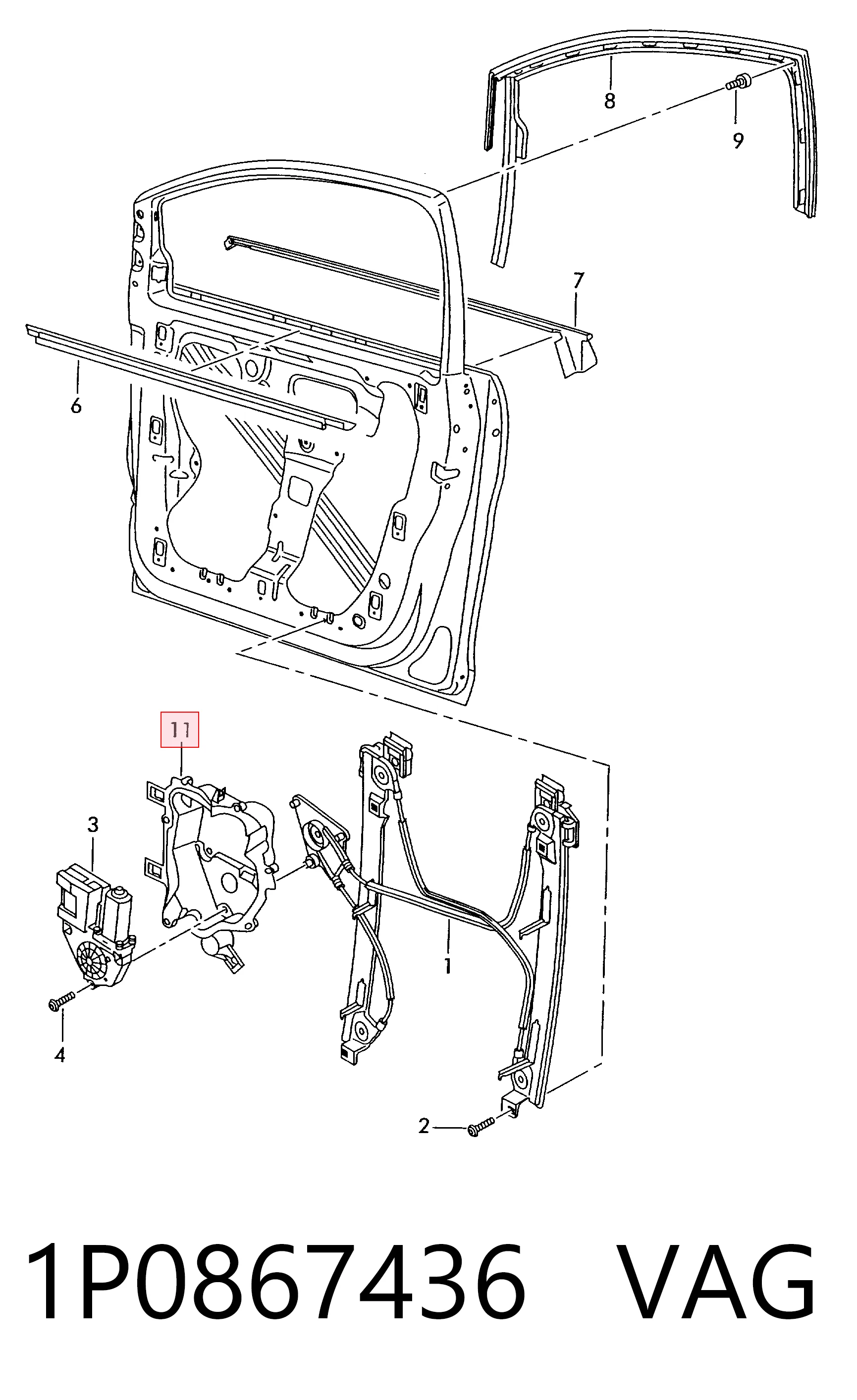 1P0867436 VAG