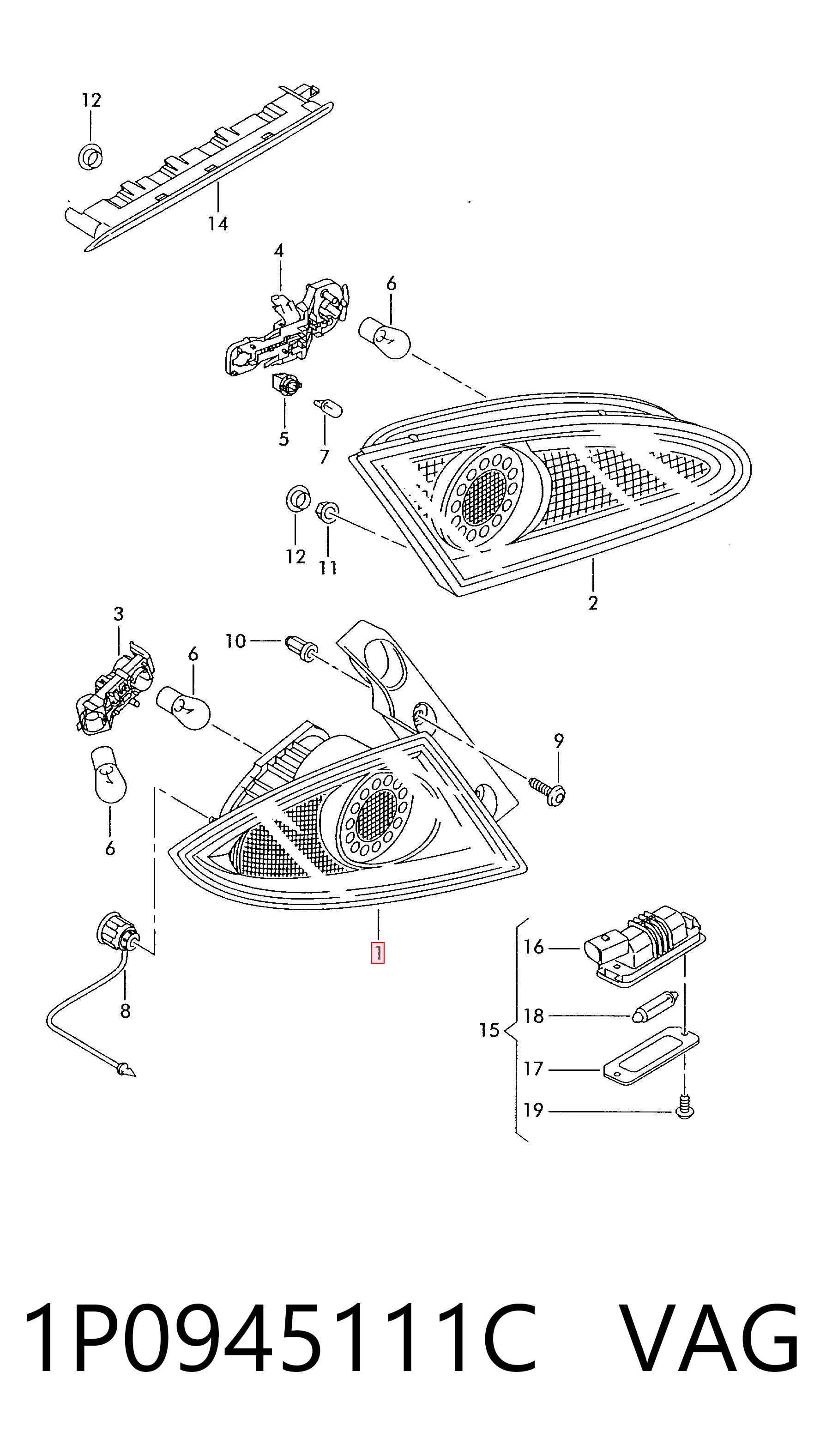 1P0945111C VAG
