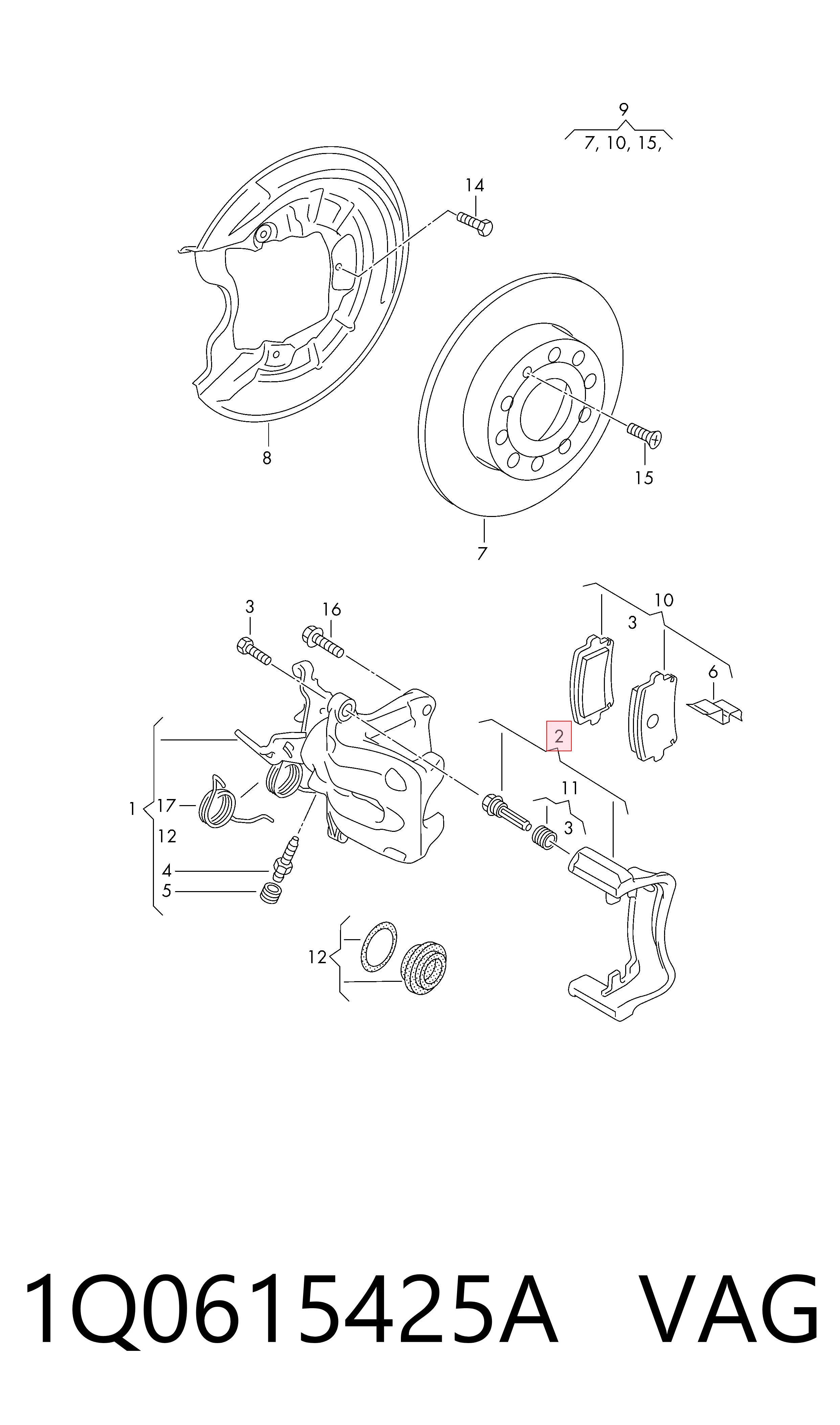 1Q0615425A VAG