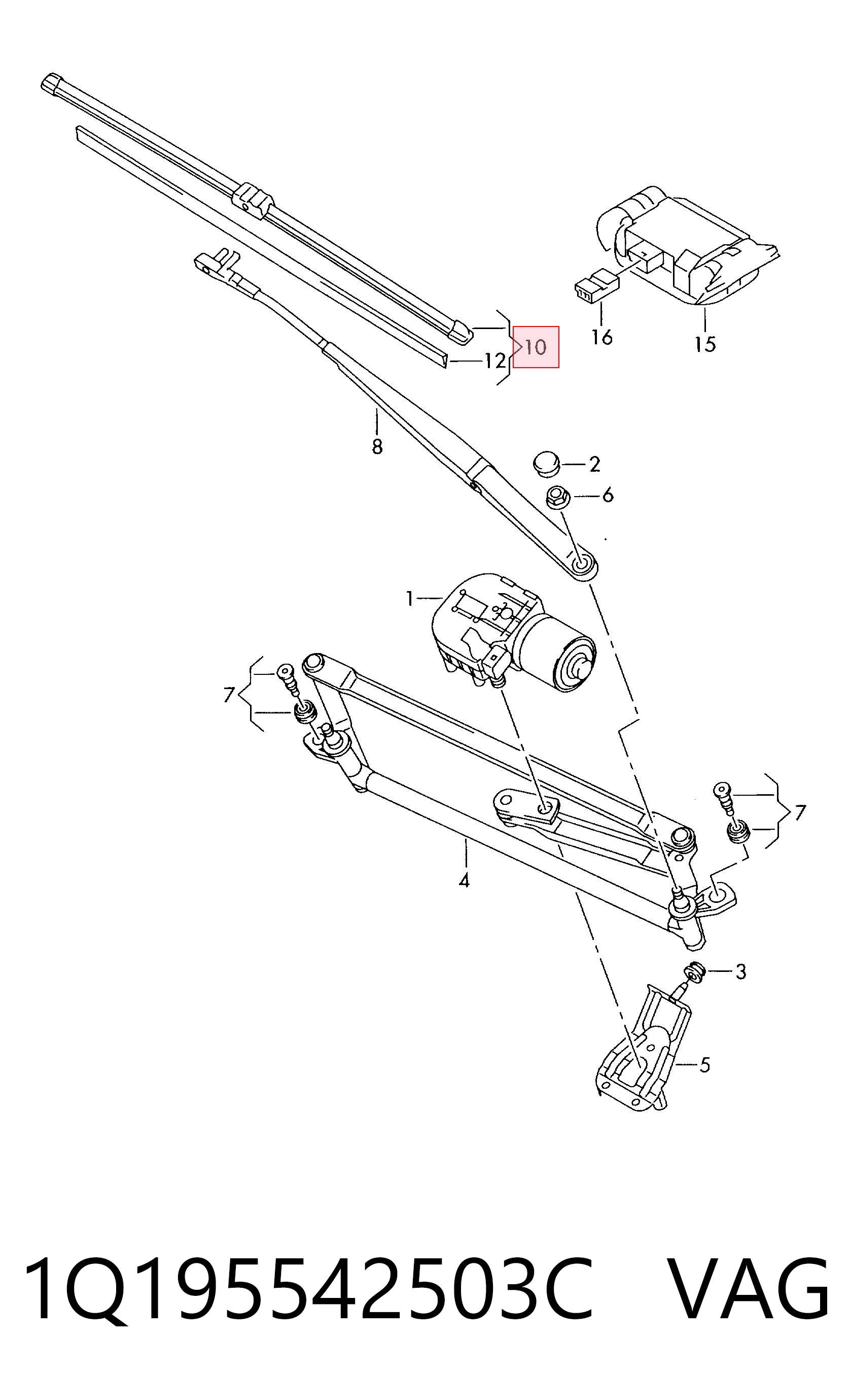 1Q195542503C VAG