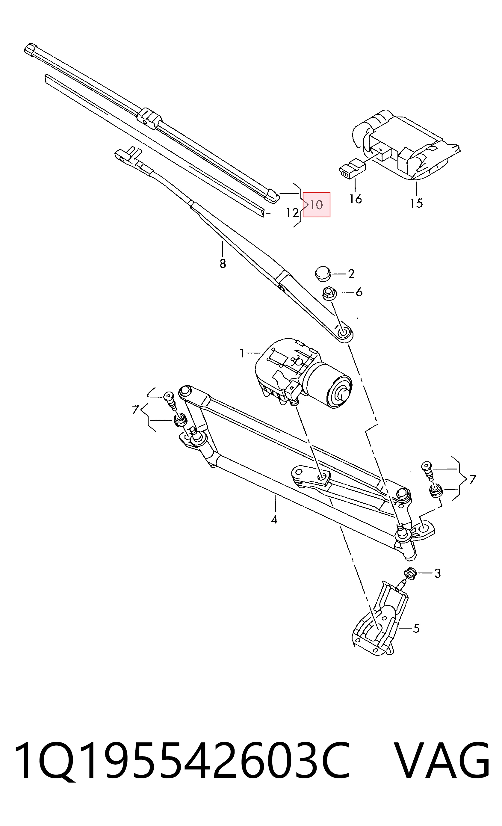 1Q195542603C VAG