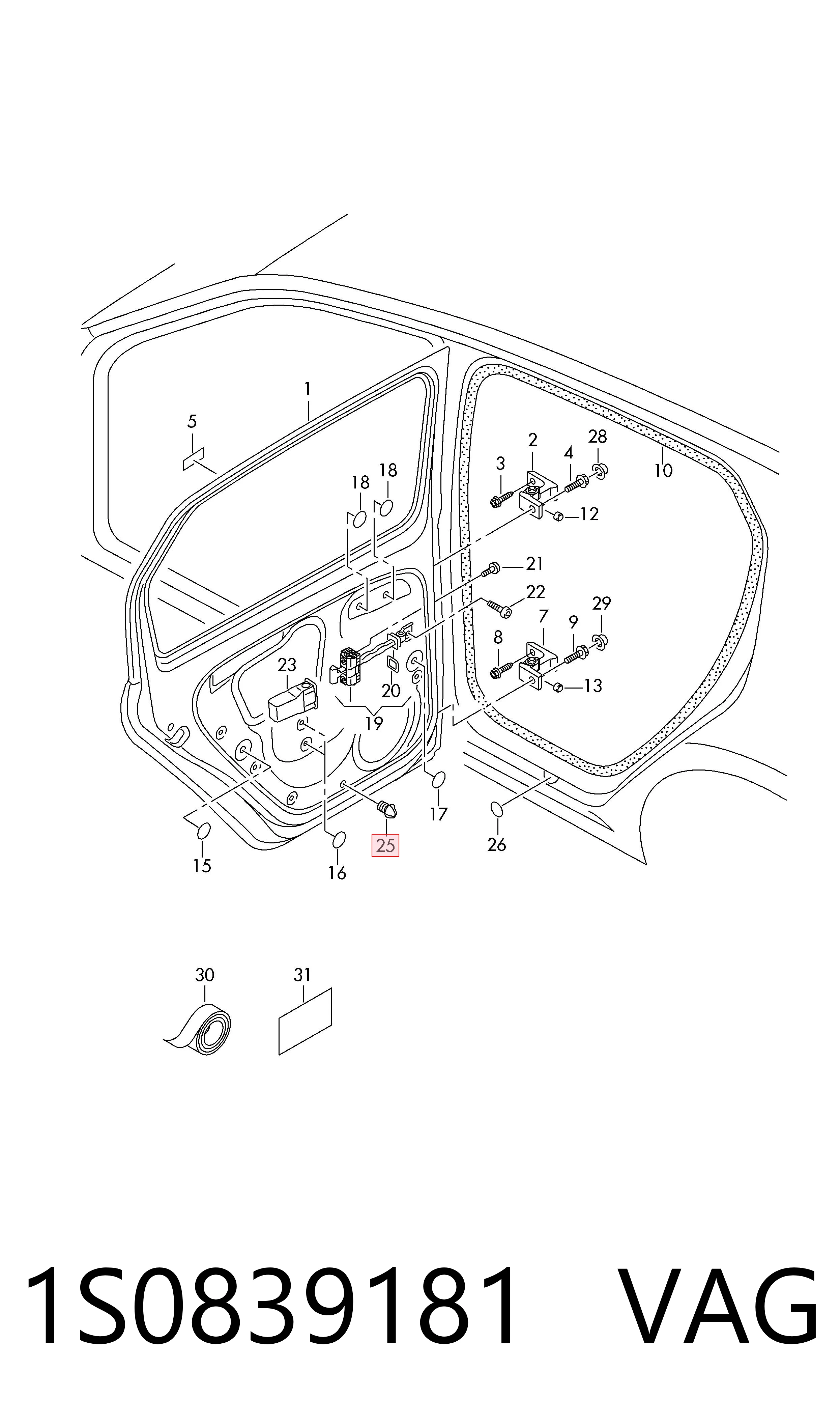 1S0839181 VAG