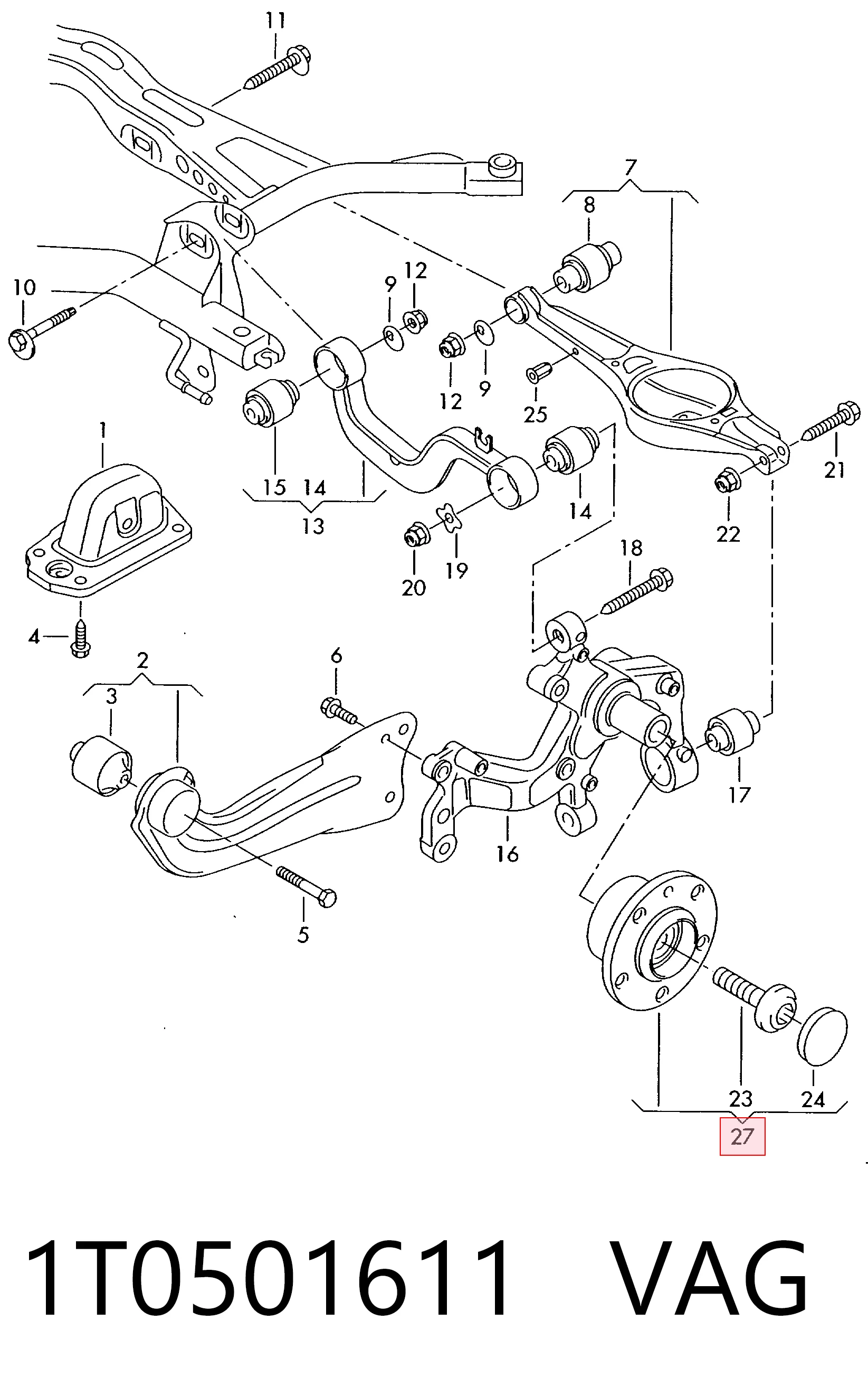 1T0501611 VAG